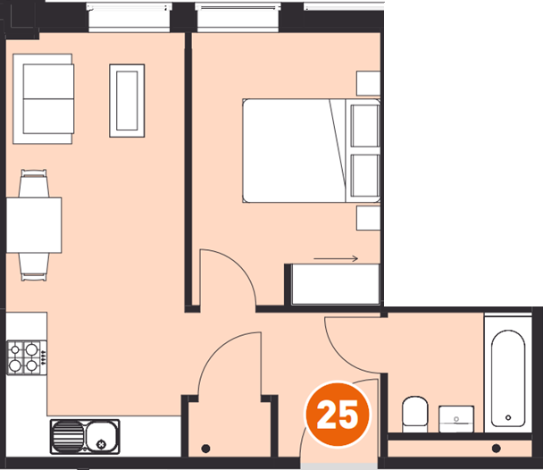 1 Bedrooms Flat for sale in Aldenham Road, Bushey, Hertfordshire WD23