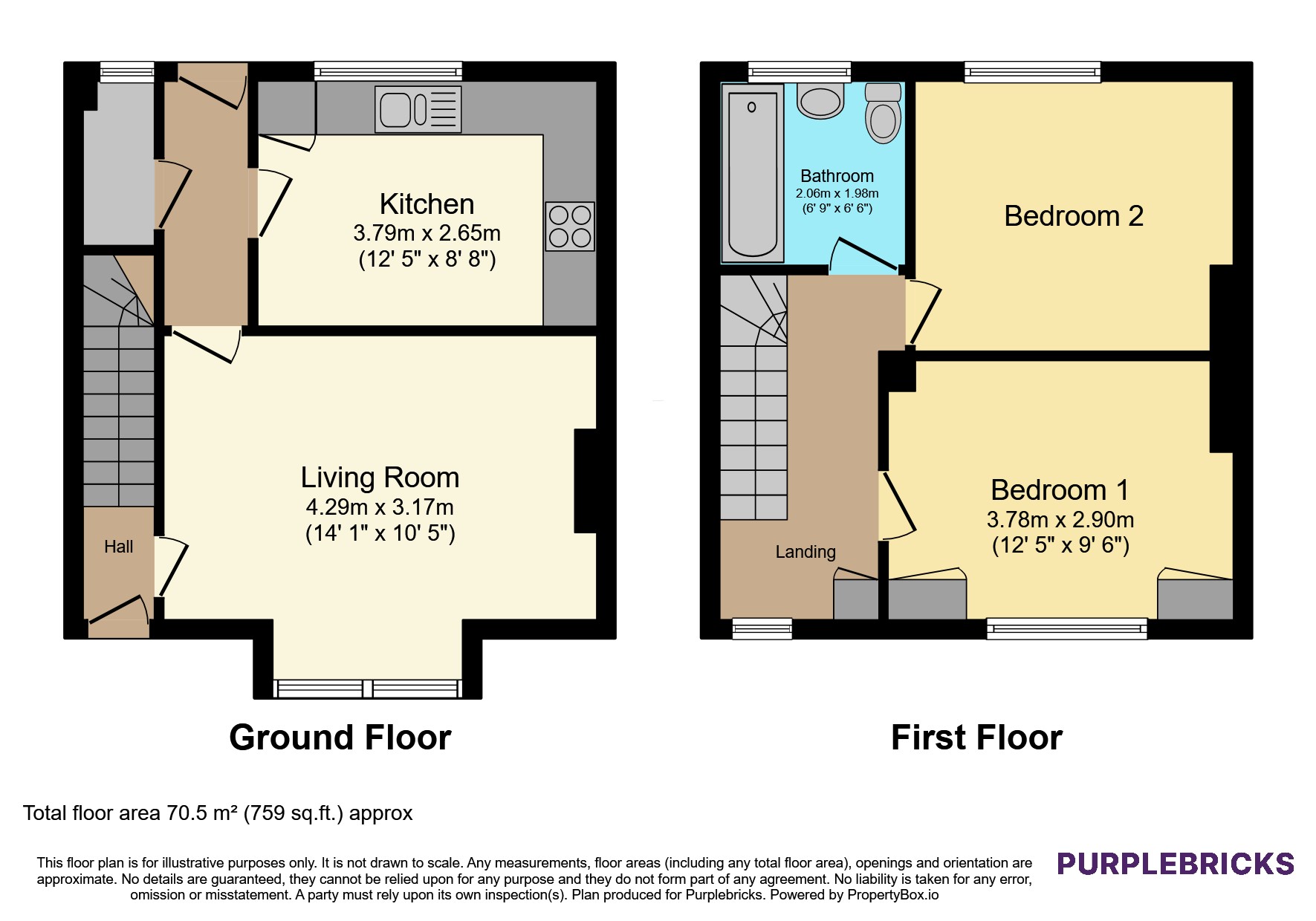 4, Avon Chase, Henlow floorplan