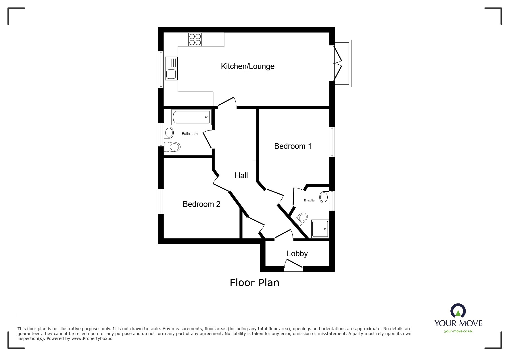 31, Moorhouse Close, Telford floorplan