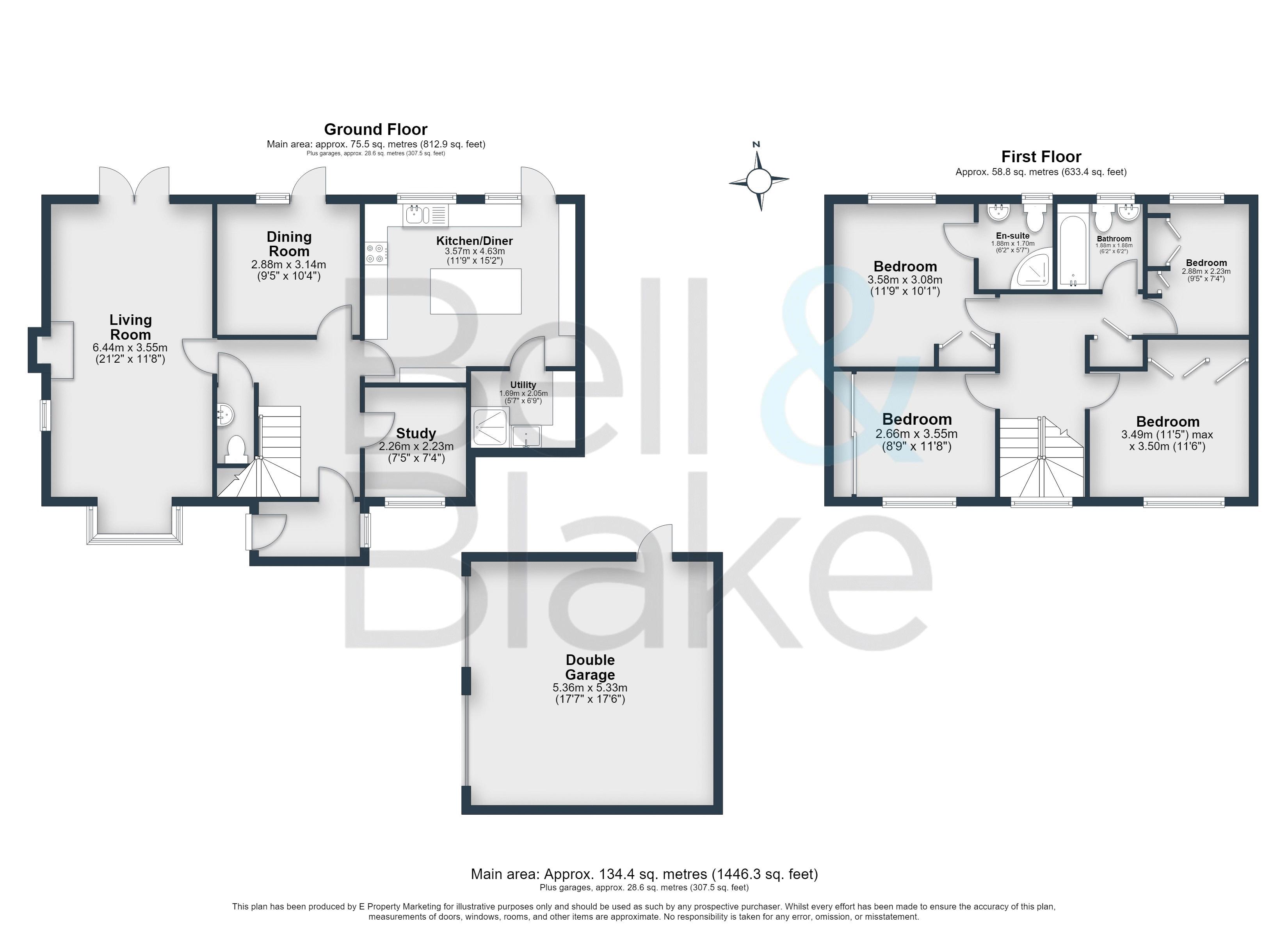 11, Stride Close, Chichester floorplan