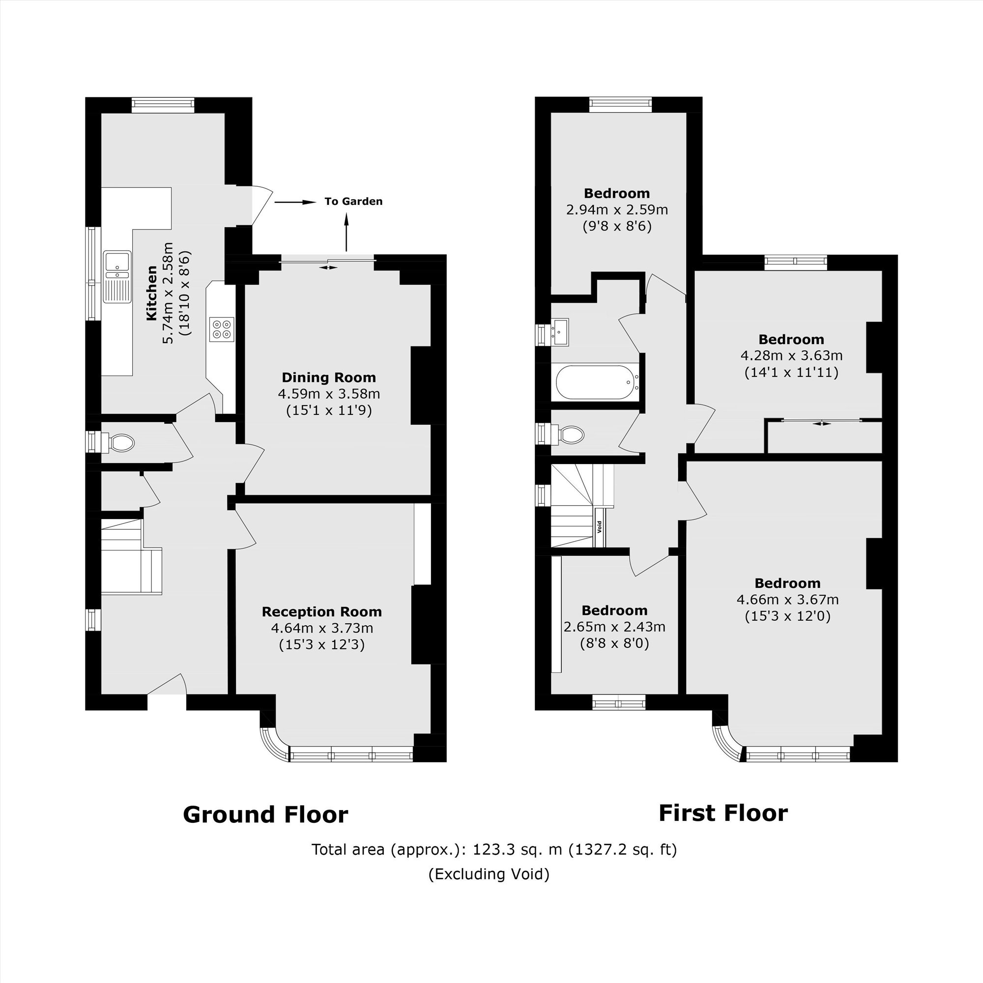 7, Woolacombe Road, London floorplan