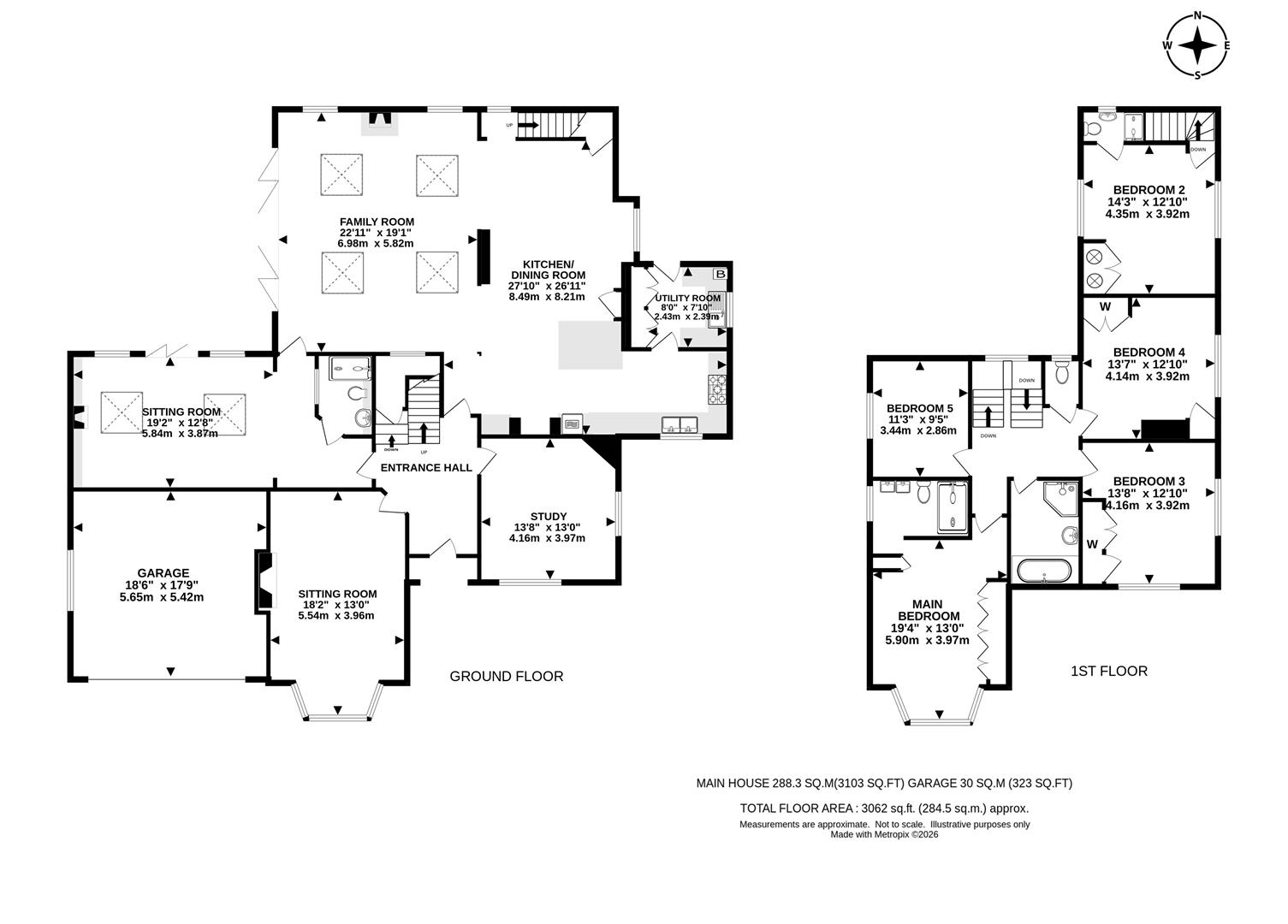Glenbush, The Chase, Kingswood floorplan