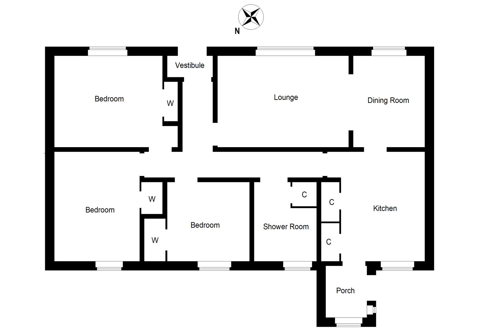 3, Moyness Park Drive, Blairgowrie floorplan