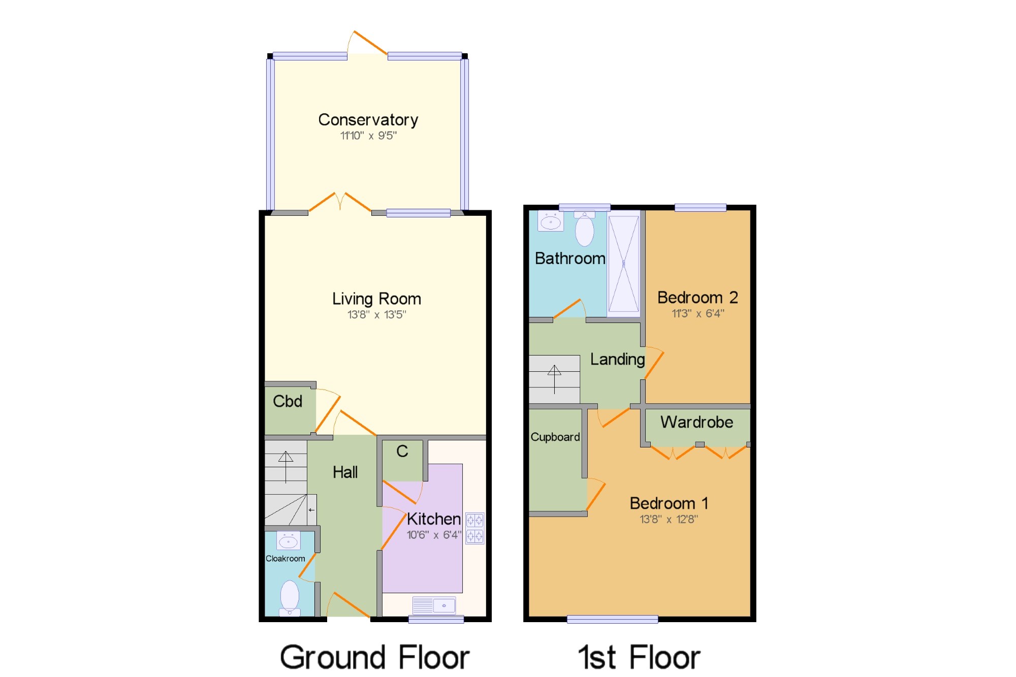 2 Bedrooms Terraced house for sale in Tylehurst Drive, Redhill, Surrey RH1