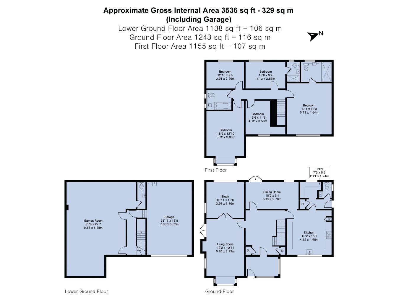 19, Stoneleigh Drive, Torquay floorplan