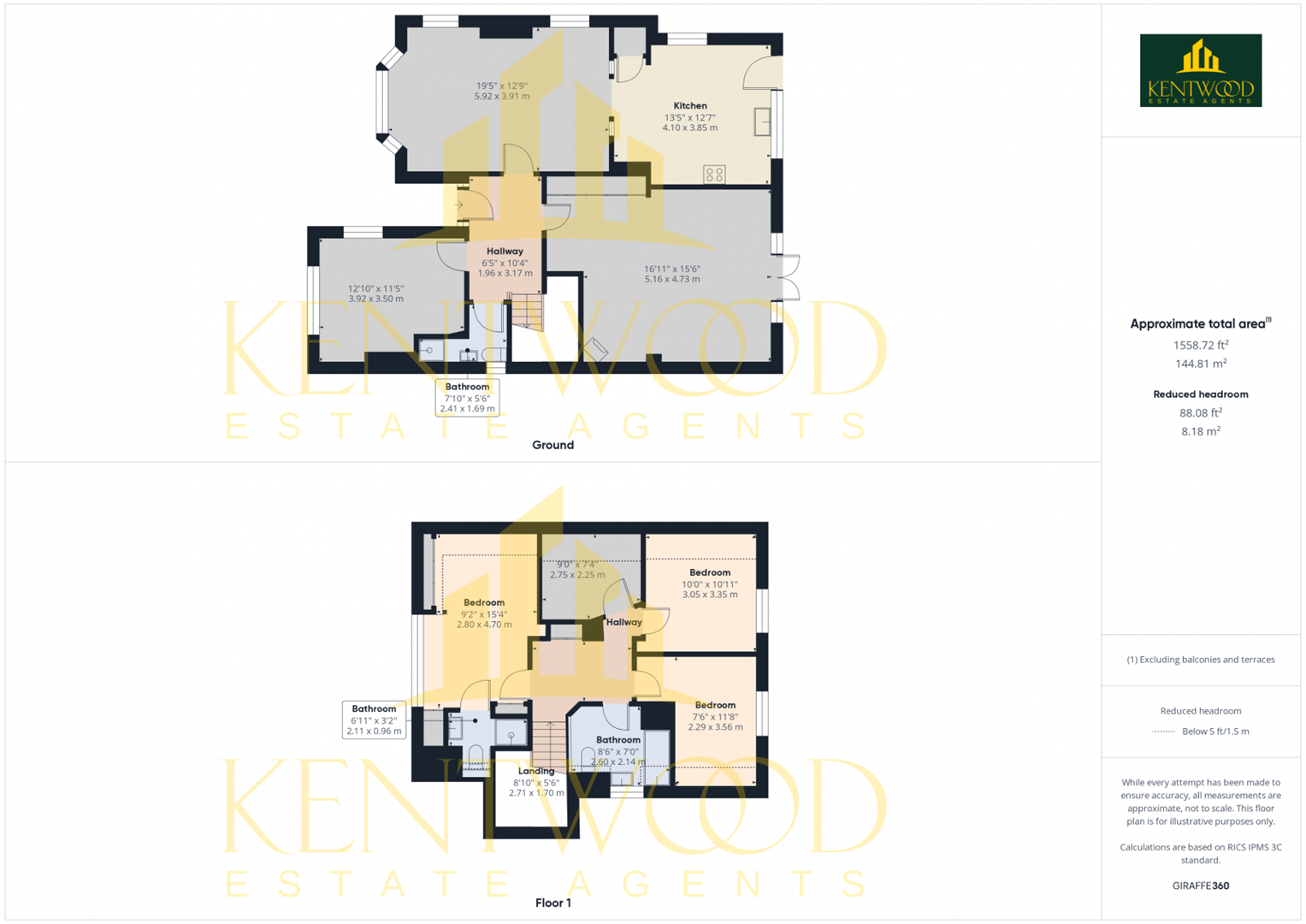 12, Meadow Lane, Slough floorplan