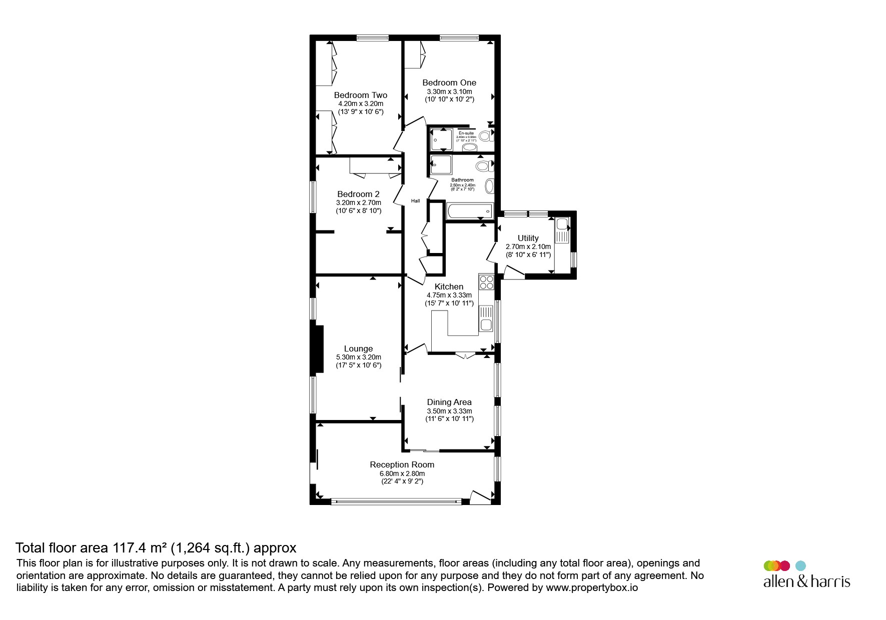 Windyridge, The City, Westbury floorplan