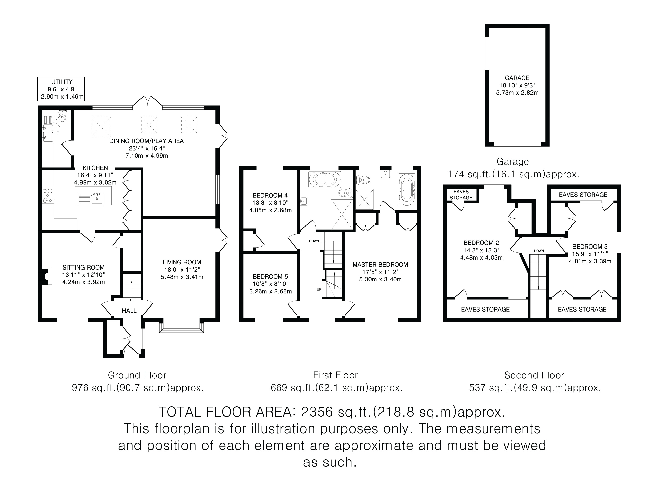 18, White Horse Lane, Welwyn floorplan