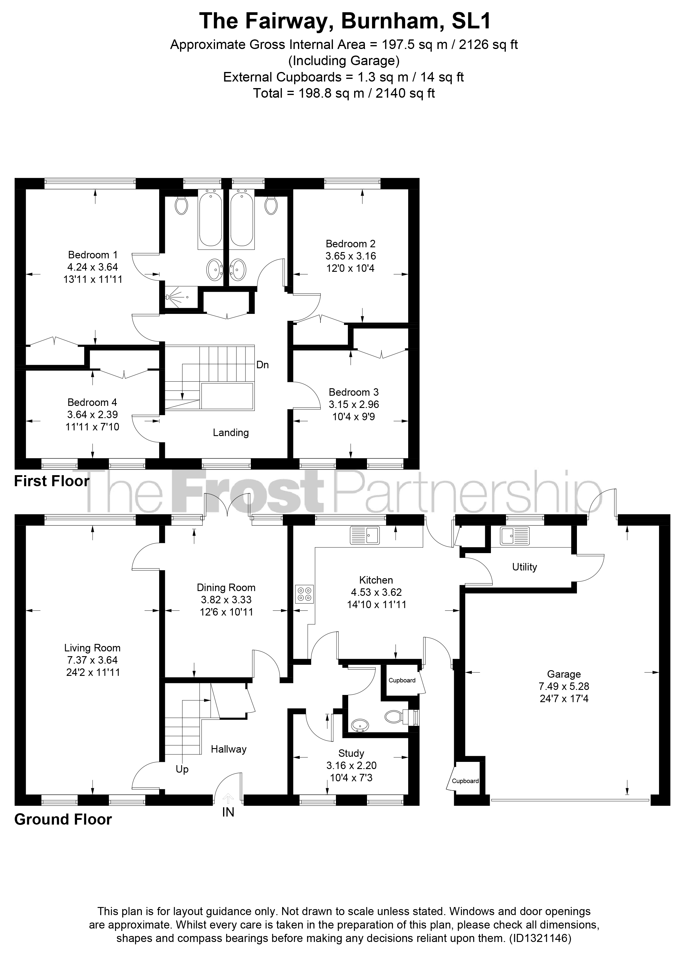 93, The Fairway, Burnham floorplan
