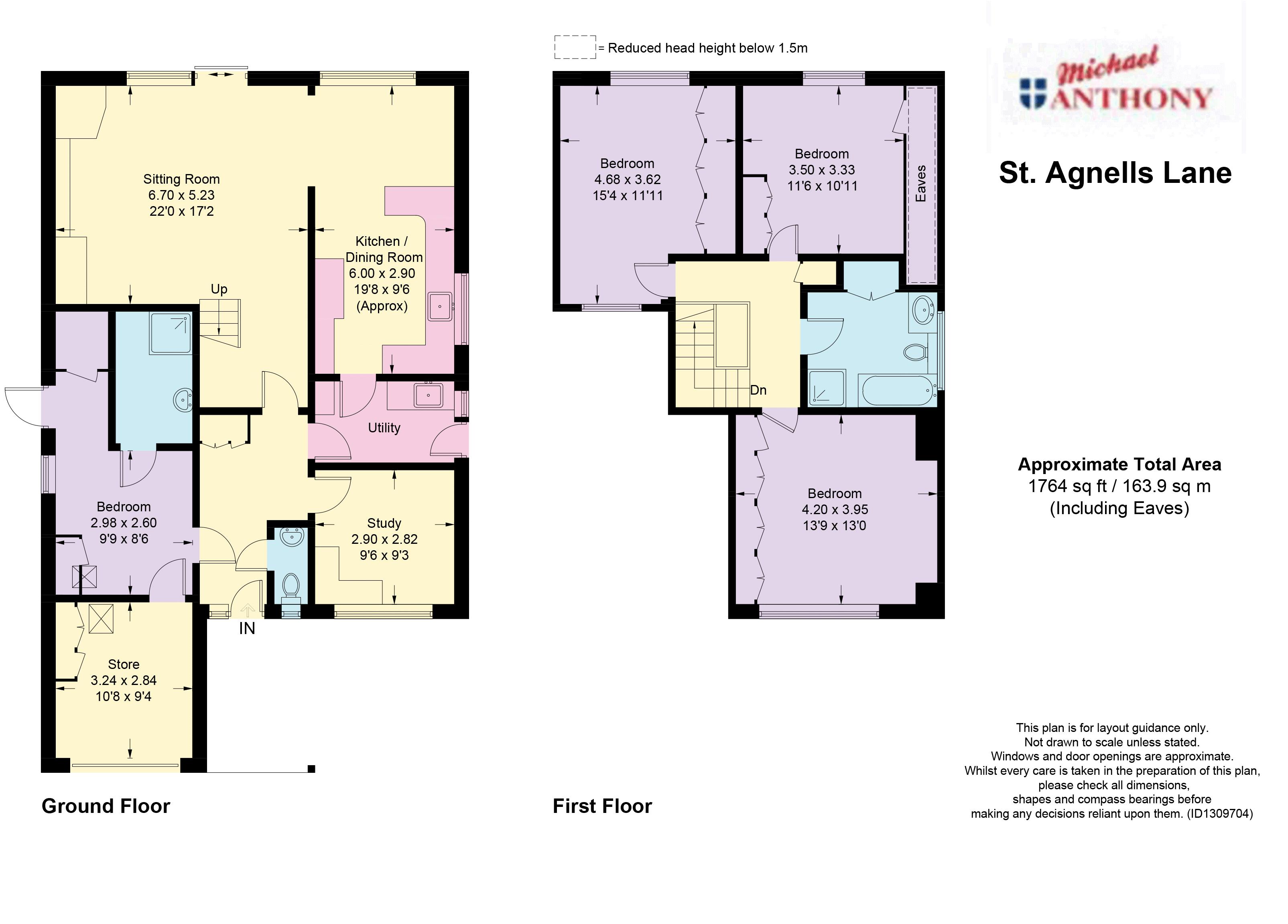 156, St. Agnells Lane, Hemel Hempstead floorplan