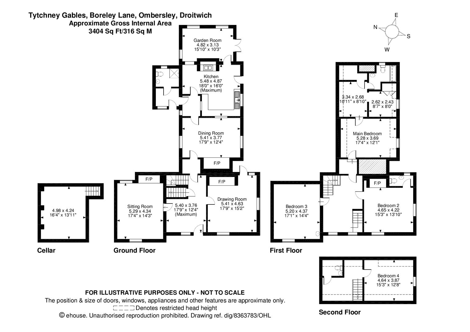 4 Bedrooms Country house for sale in Boreley, Ombersley, Droitwich Spa, Worcestershire WR9