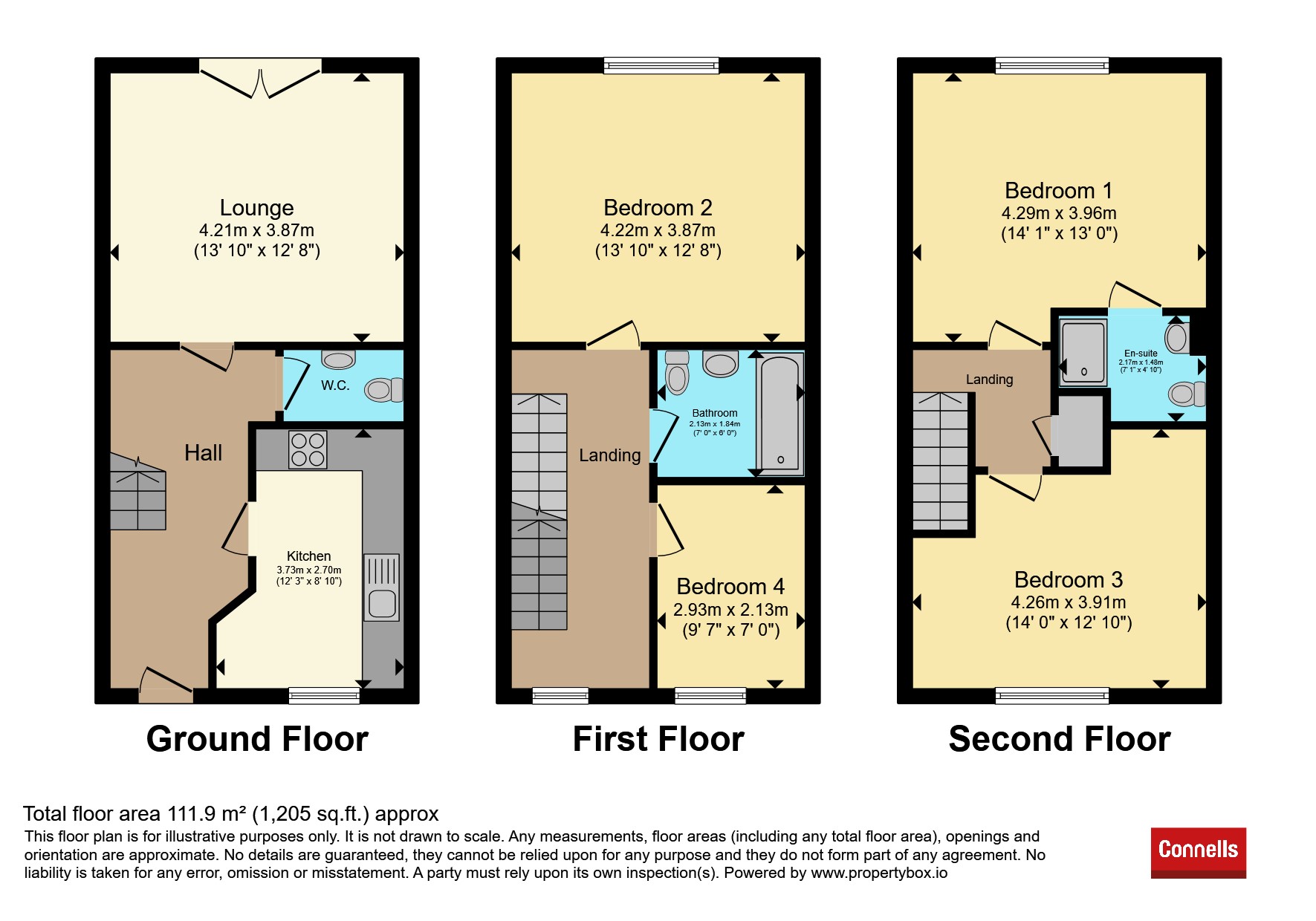 93, Mayfly Road, Northampton floorplan