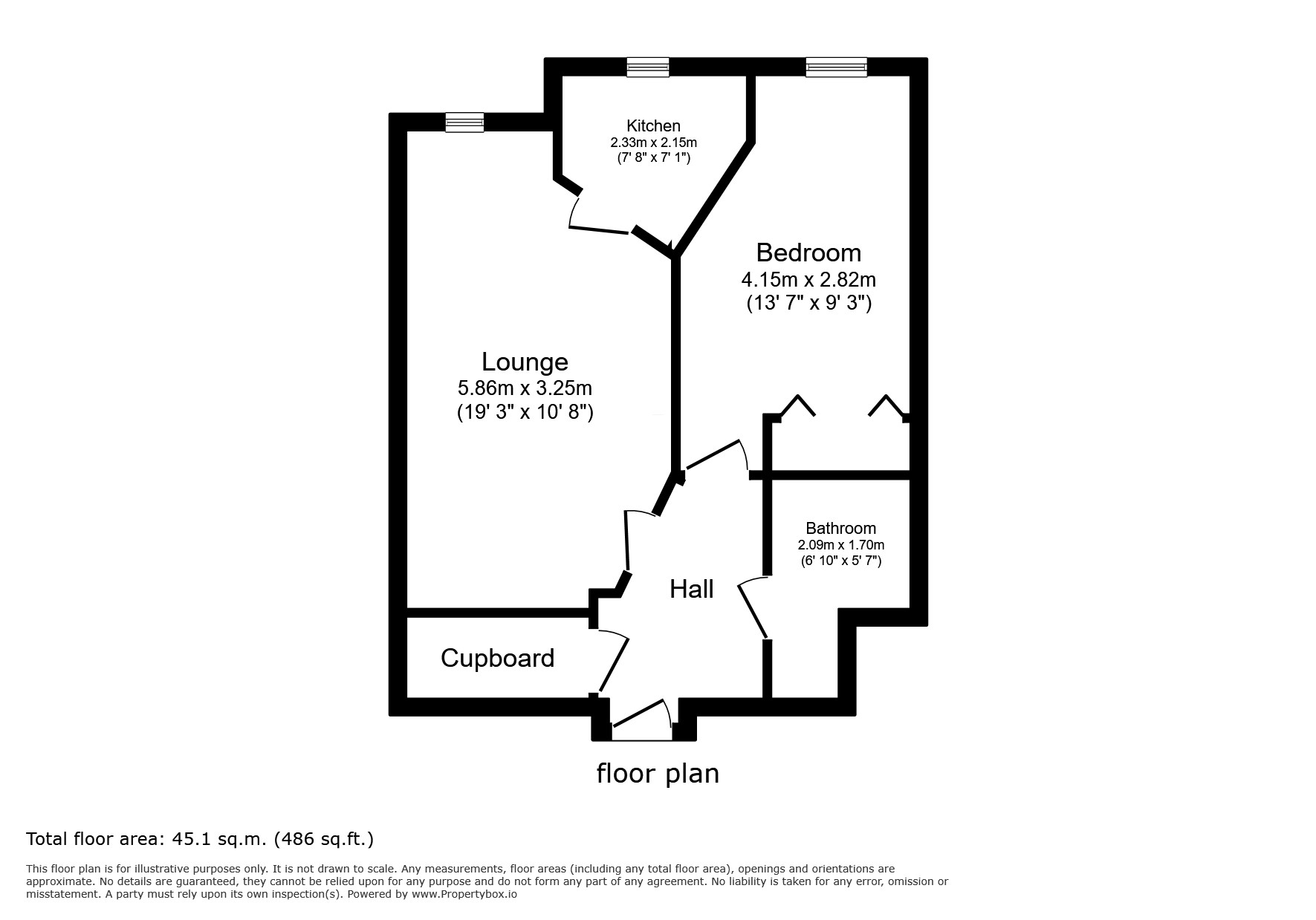 Flat 33, Read Court,, The Grove, Kent floorplan