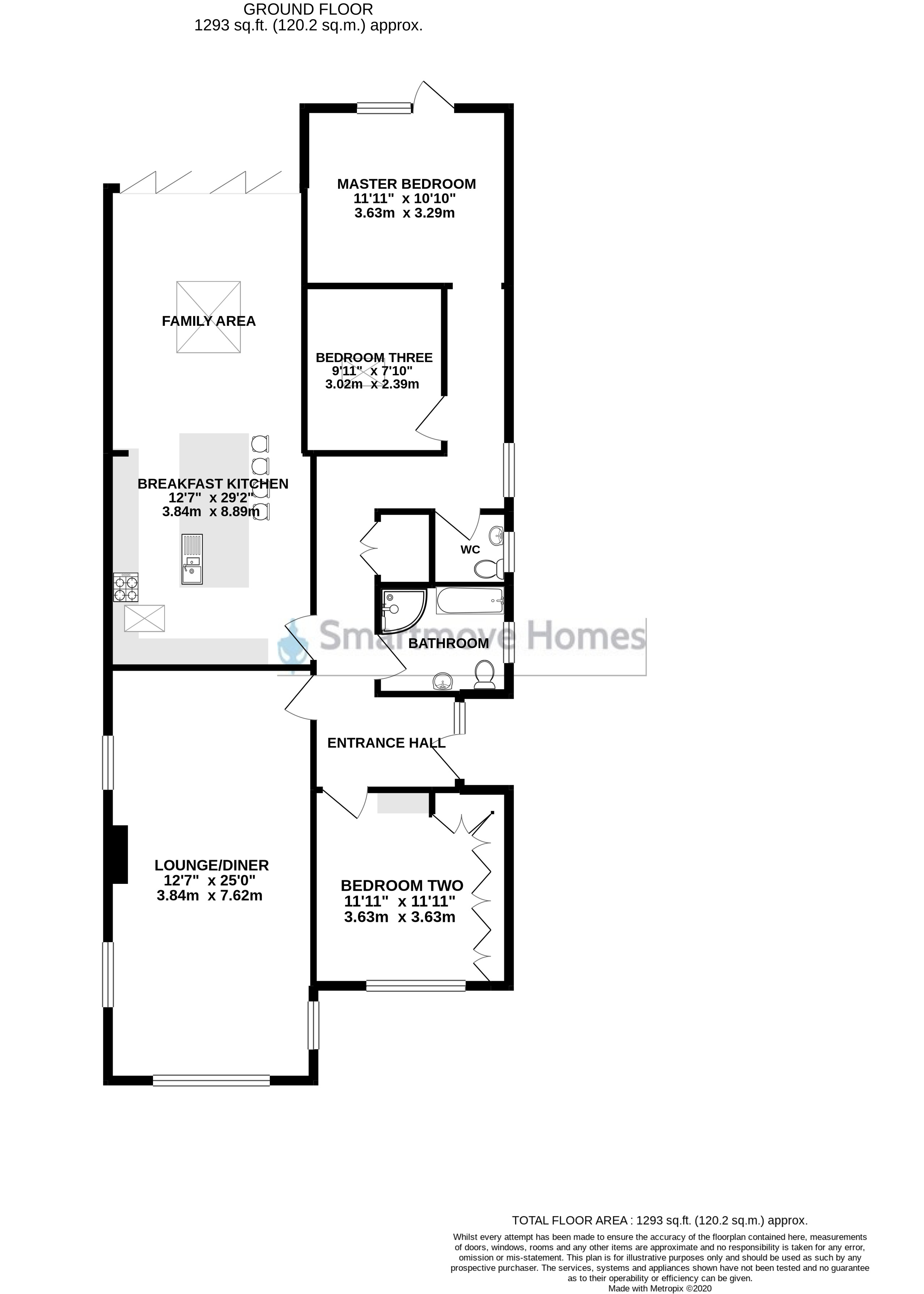 Nottingham Road, Codnor, Ripley DE5, 3 bedroom detached bungalow for