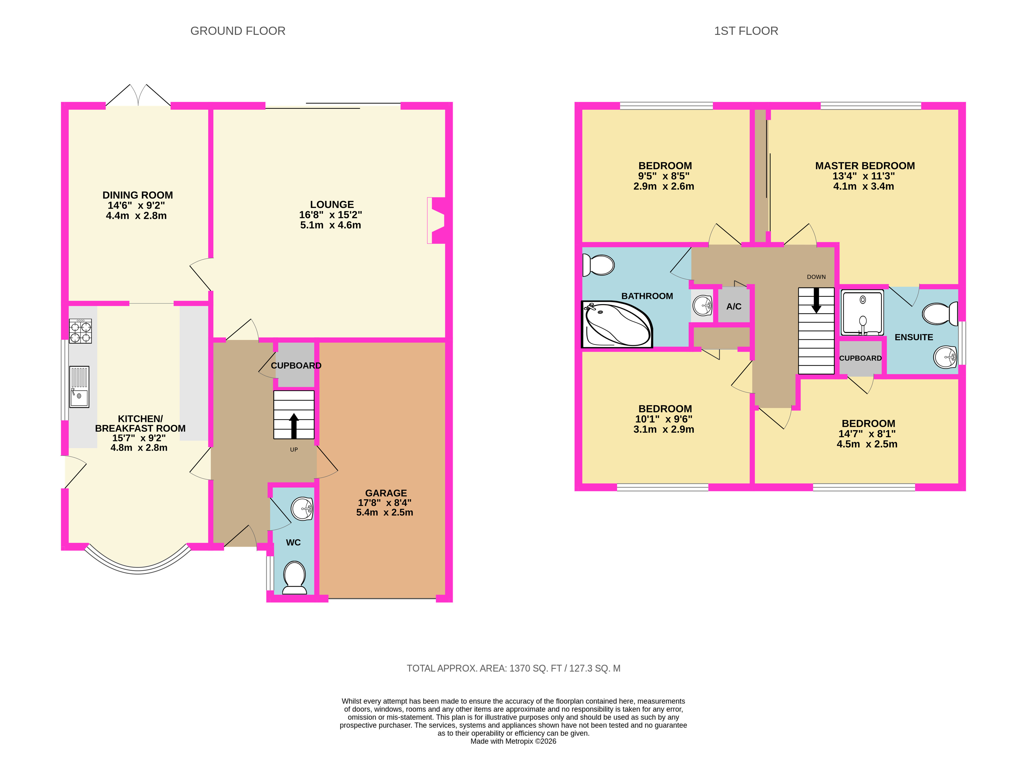 17, Peterhouse Close, Sandhurst floorplan