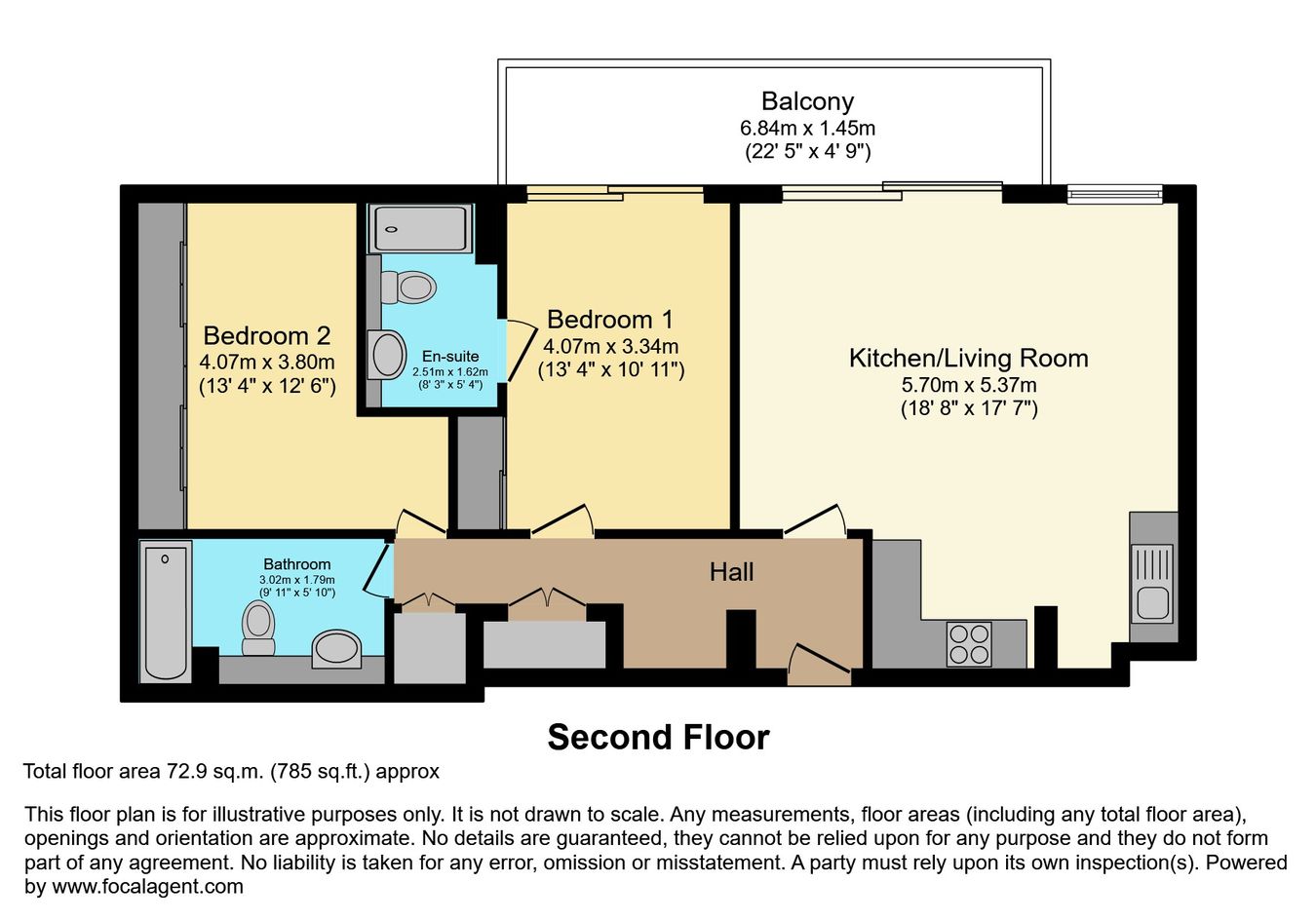 Albert Embankment, London floorplan