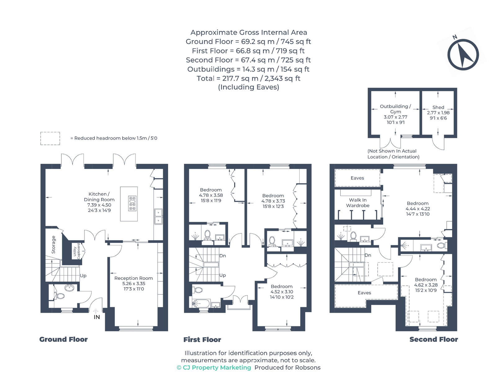 1, Blackbird Lane, Northwood floorplan