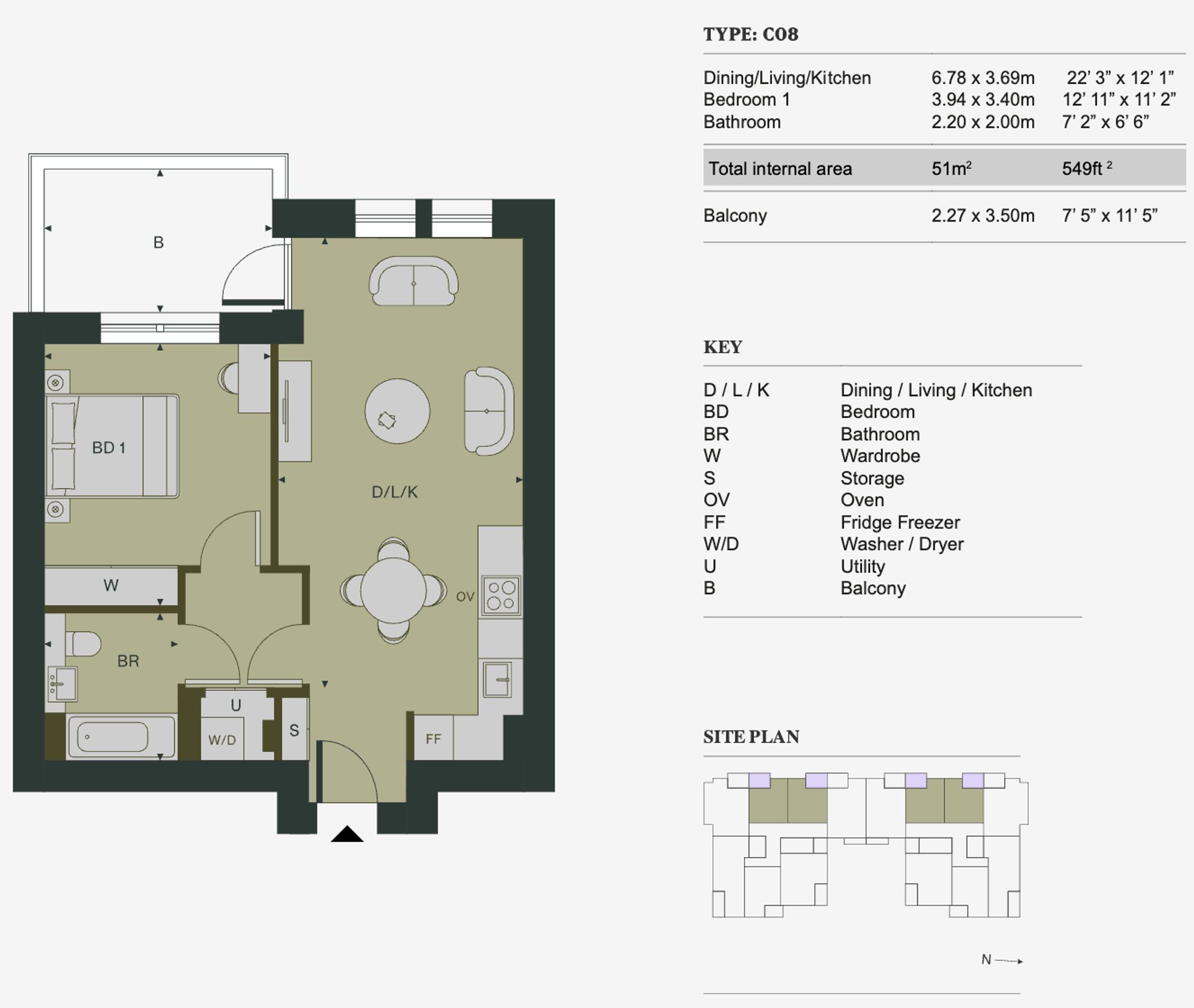 2 Sydney Road, London floorplan