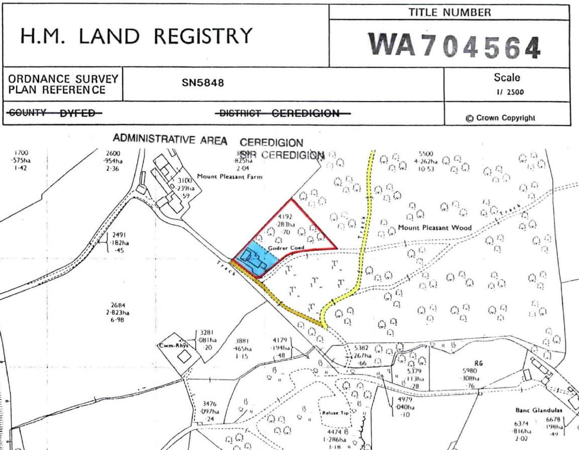 Godre'r Coed, Lampeter, Lampeter floorplan