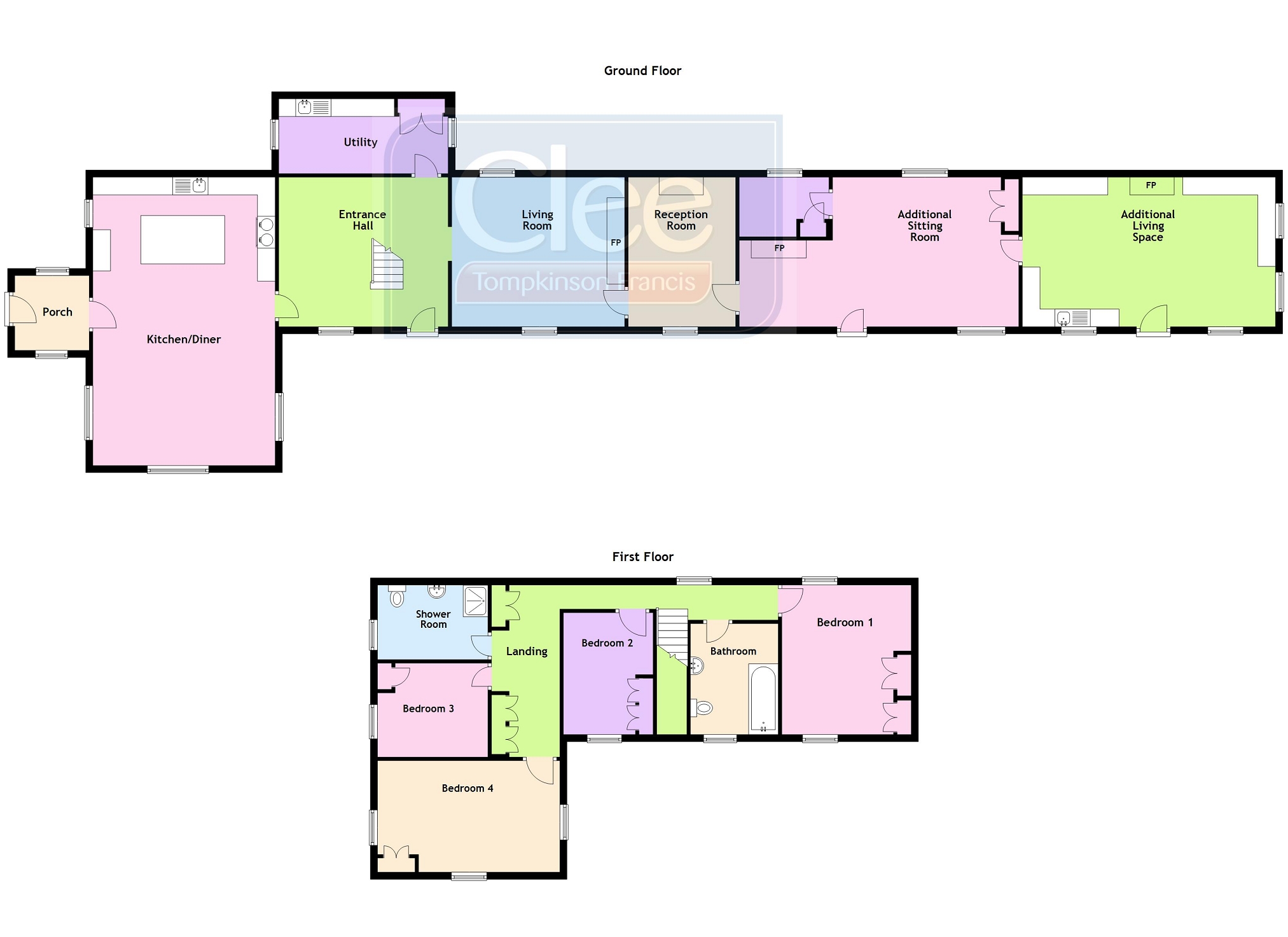 Erw Hen, Pumpsaint, Llanwrda floorplan
