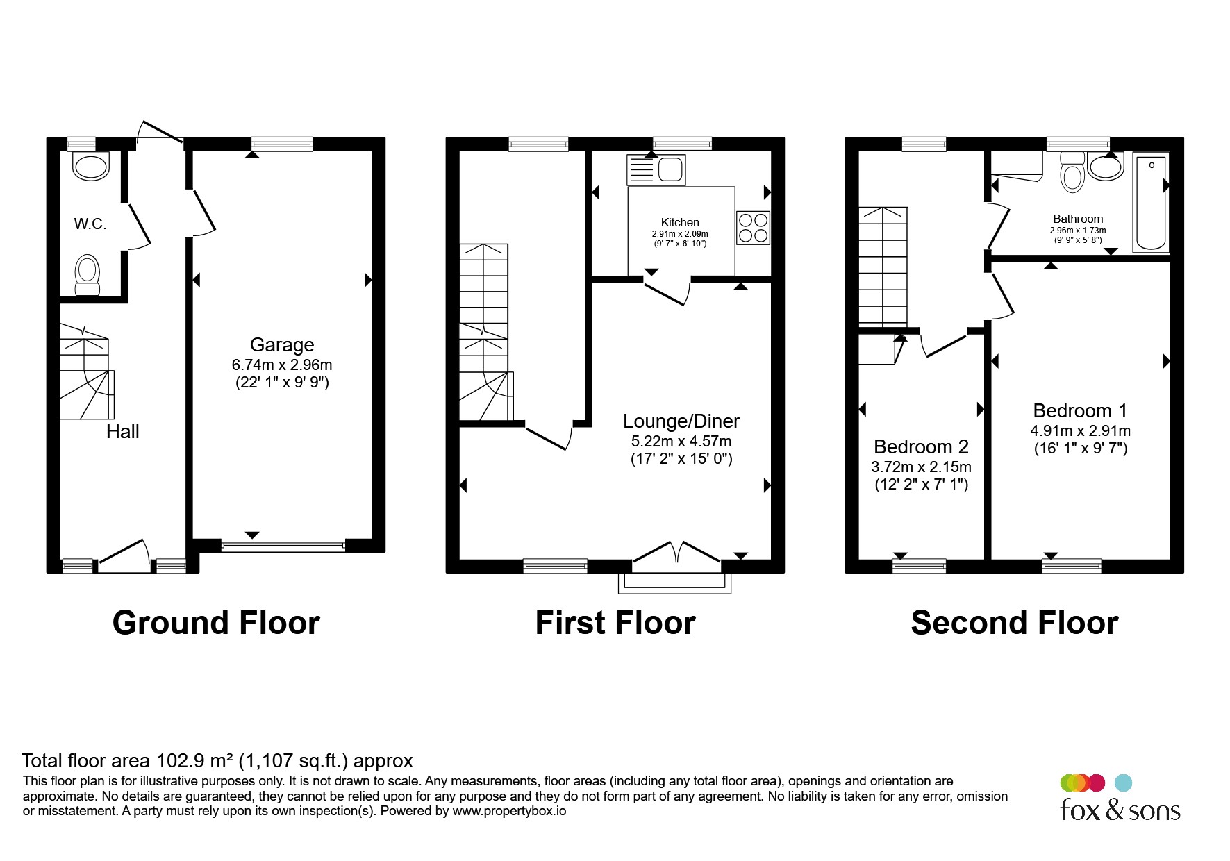 4, Gwessin Terrace, Gosport floorplan