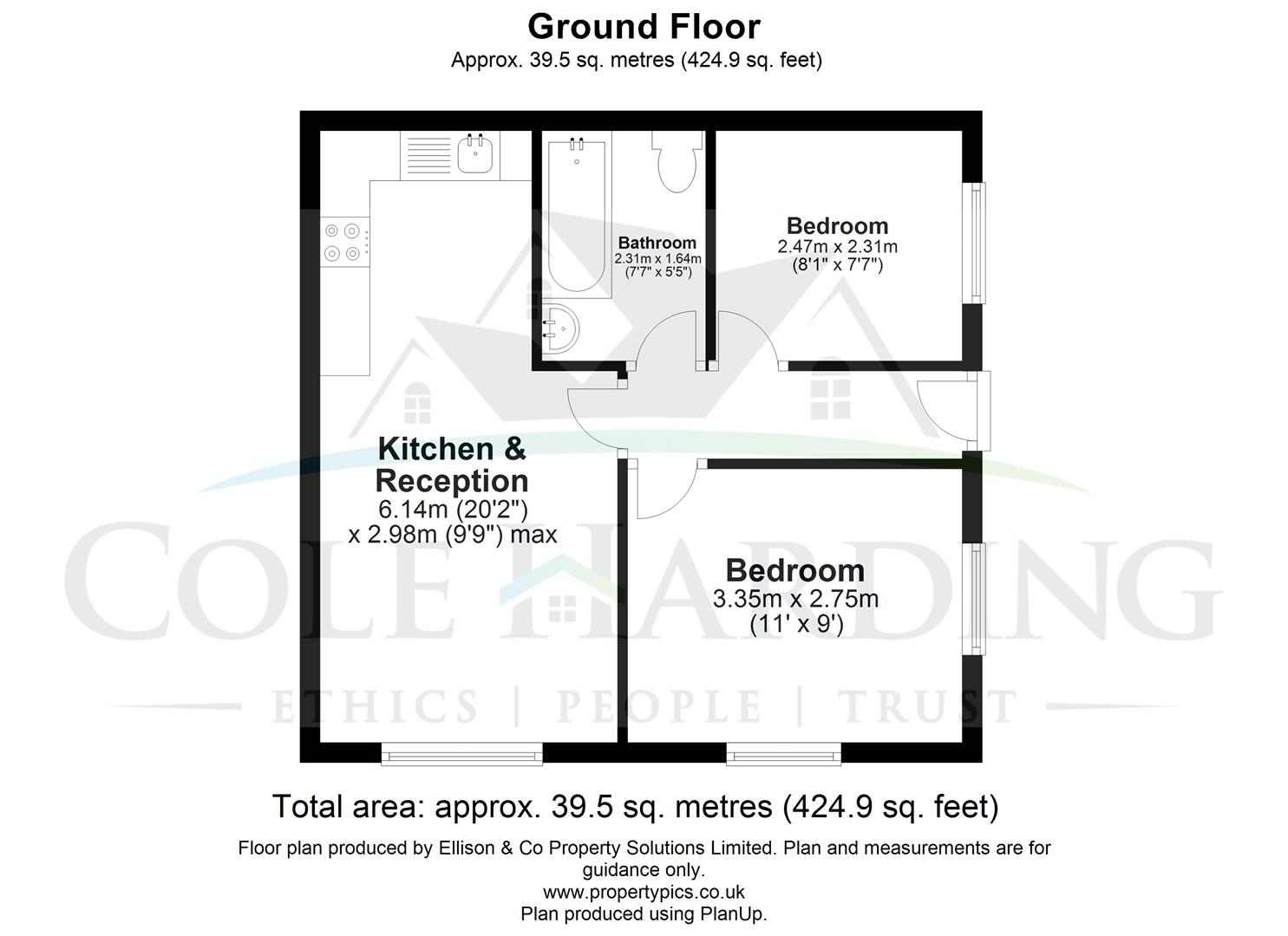Devonshire Hill Lane, London floorplan