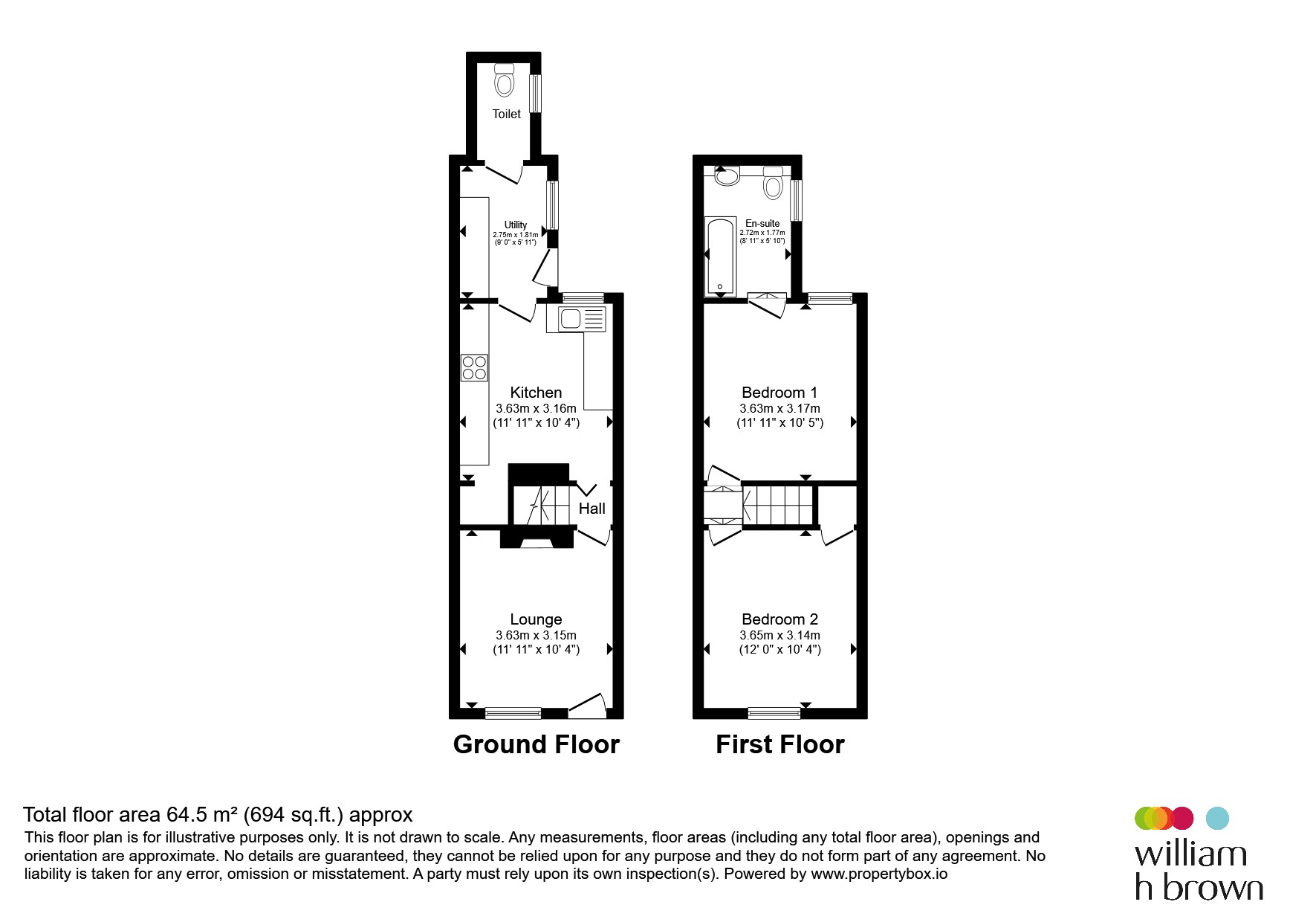 57, London Road, Lowestoft floorplan