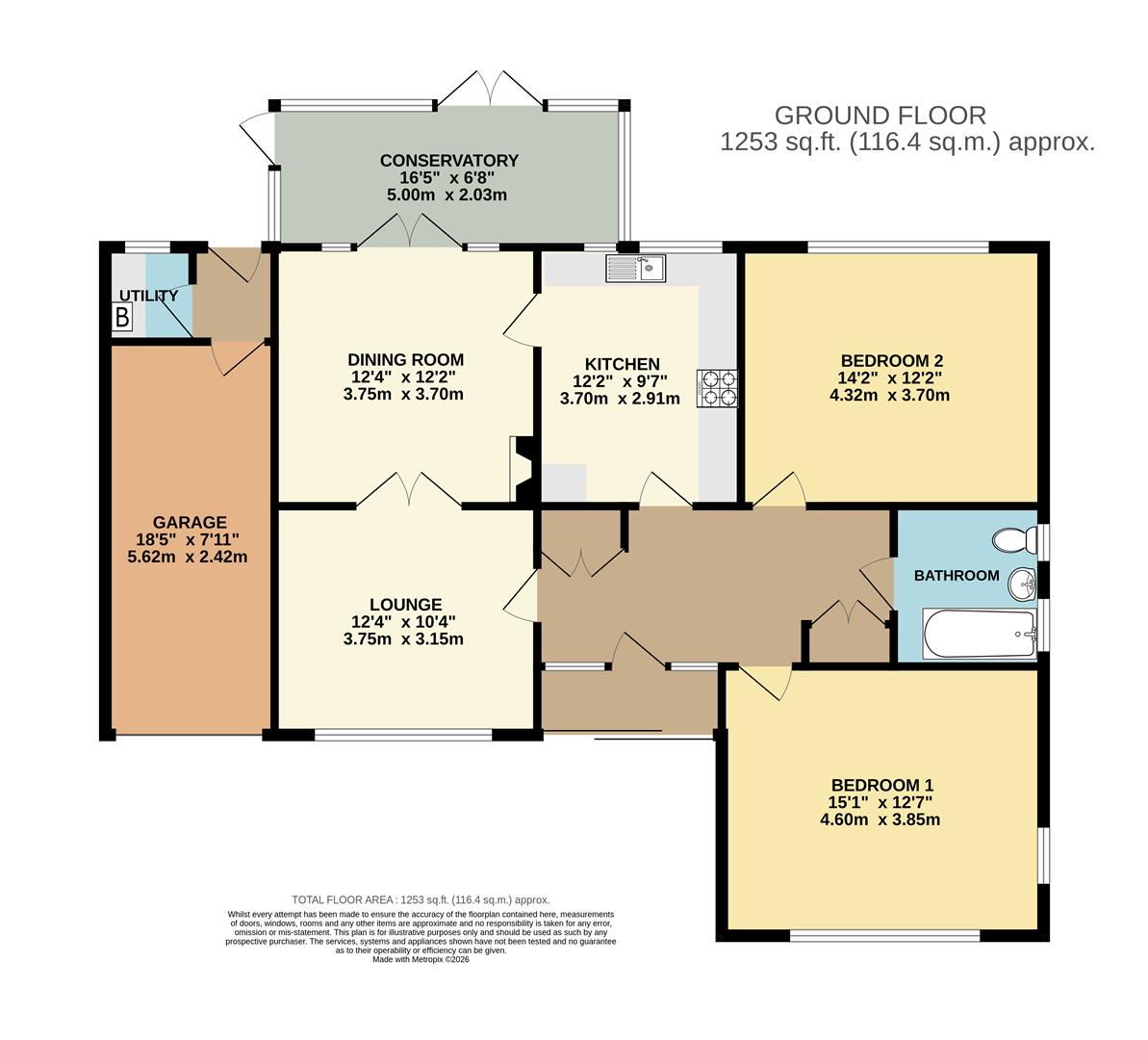 33, Langdon Fields, Brixham floorplan
