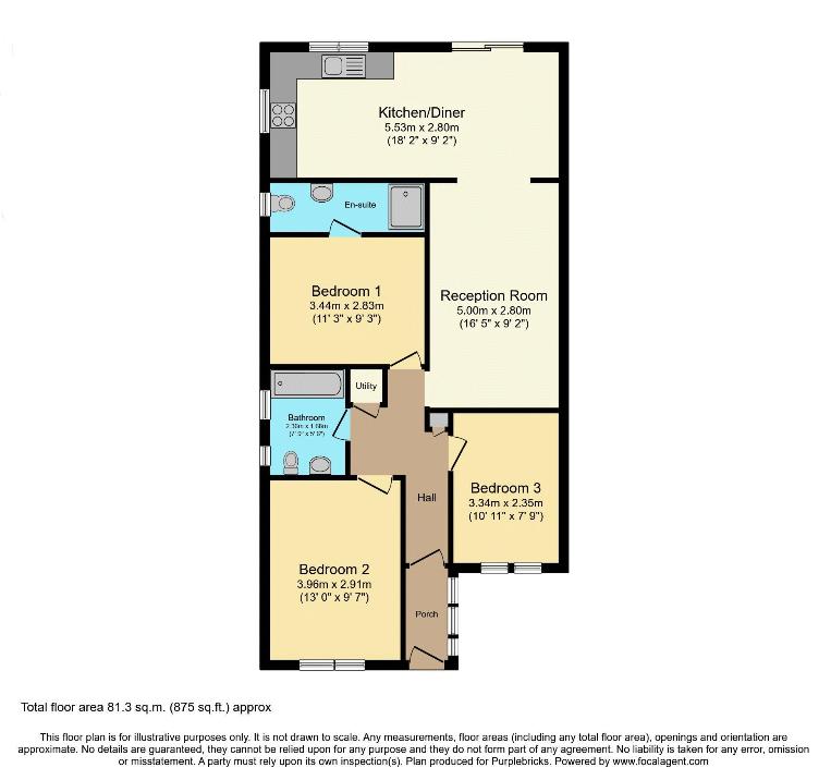44, Millcrest Road, Goffs Oak floorplan