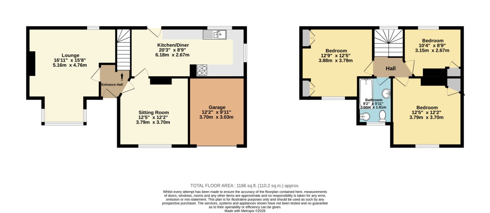 Fant Cottage,, The Avenue, Dover floorplan