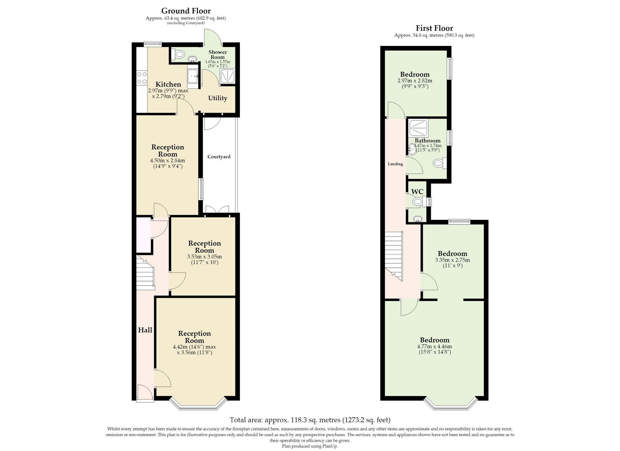 7 Princes Road, Great Yarmouth floorplan