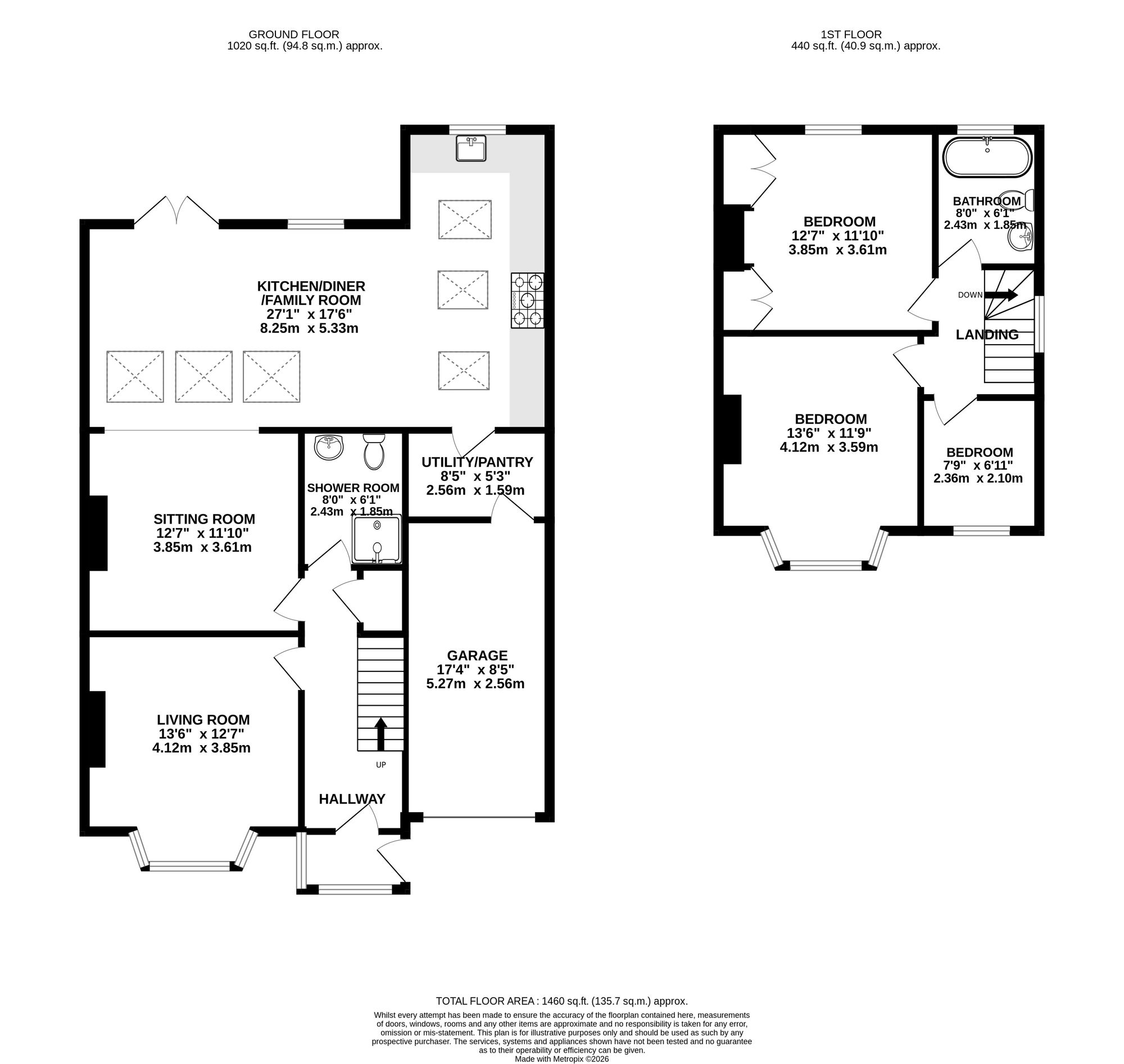 30 High Cross Road, Newport floorplan