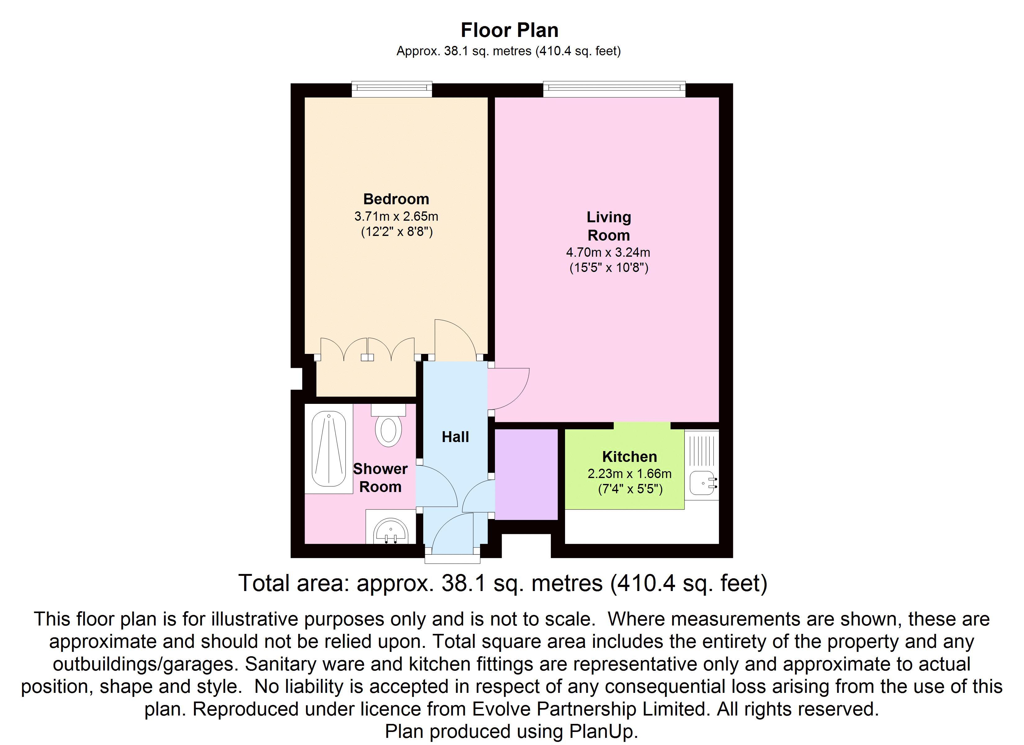 1 bed flat for sale in Homelawn House, BexhillOnSea TN40 Zoopla
