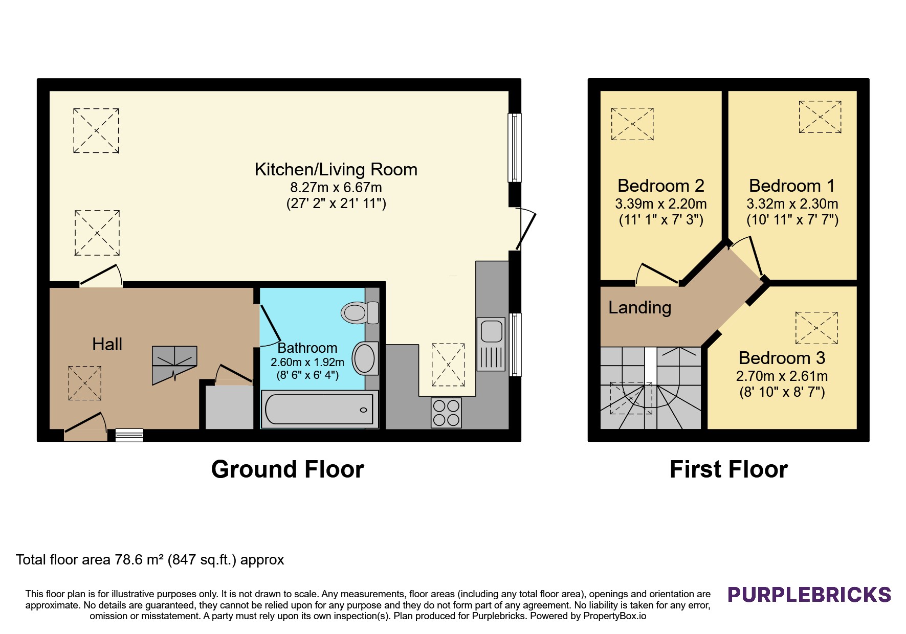 2b, Alexandra Road, London floorplan