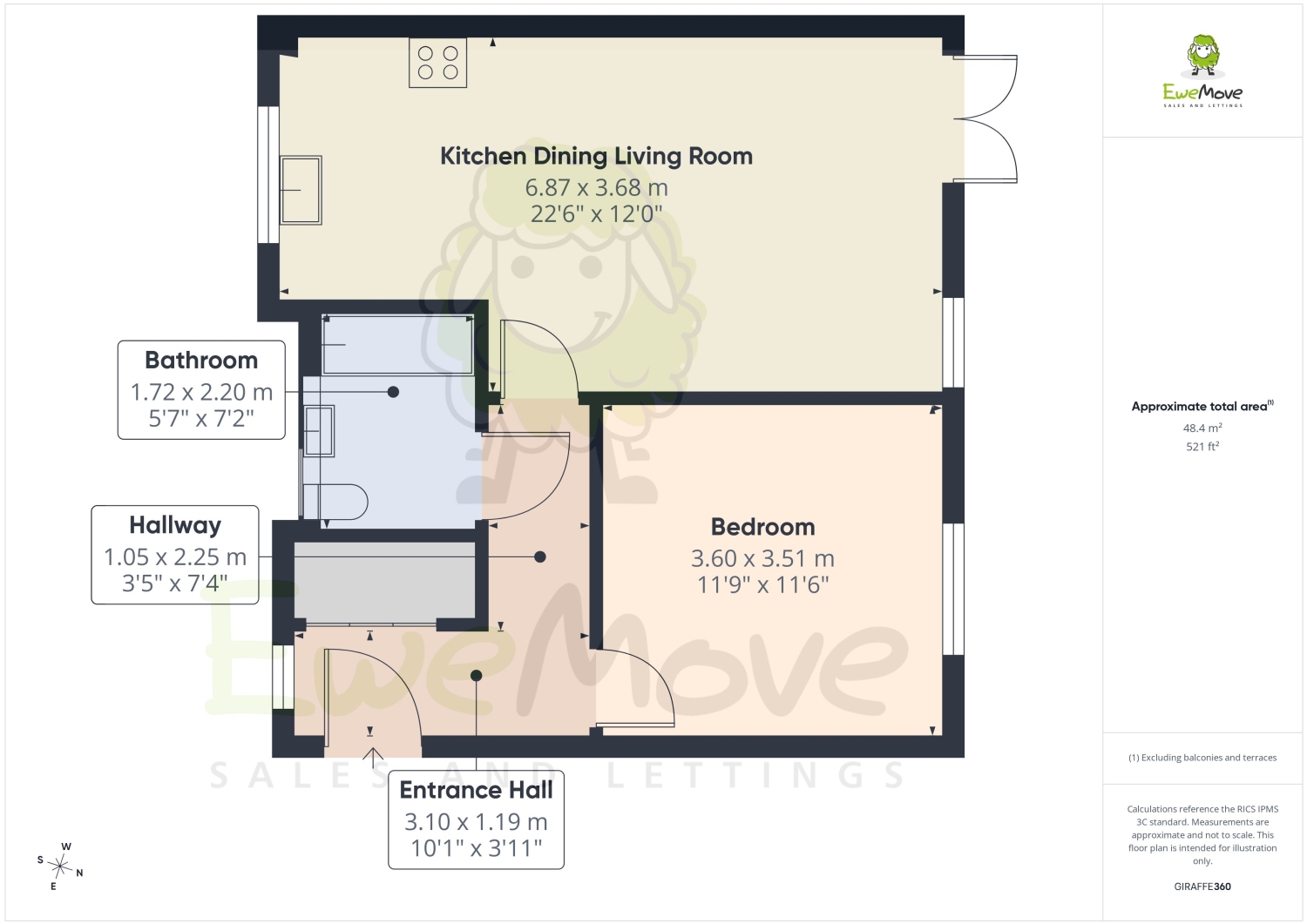 1, GAMMA COURT, ROCHESTER floorplan