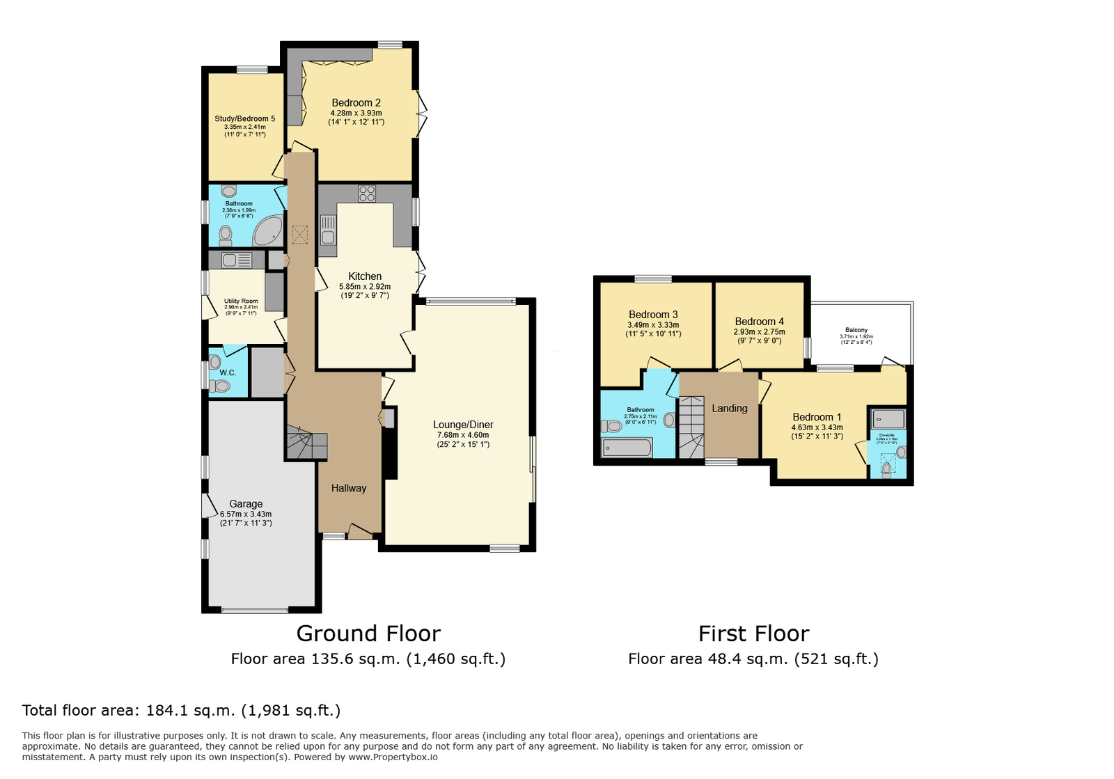 3, White Lodge, Selby floorplan