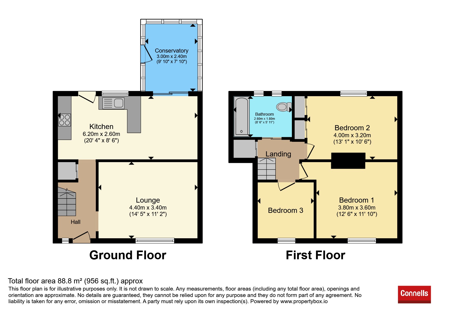 16, Knights Close, Dunstable floorplan