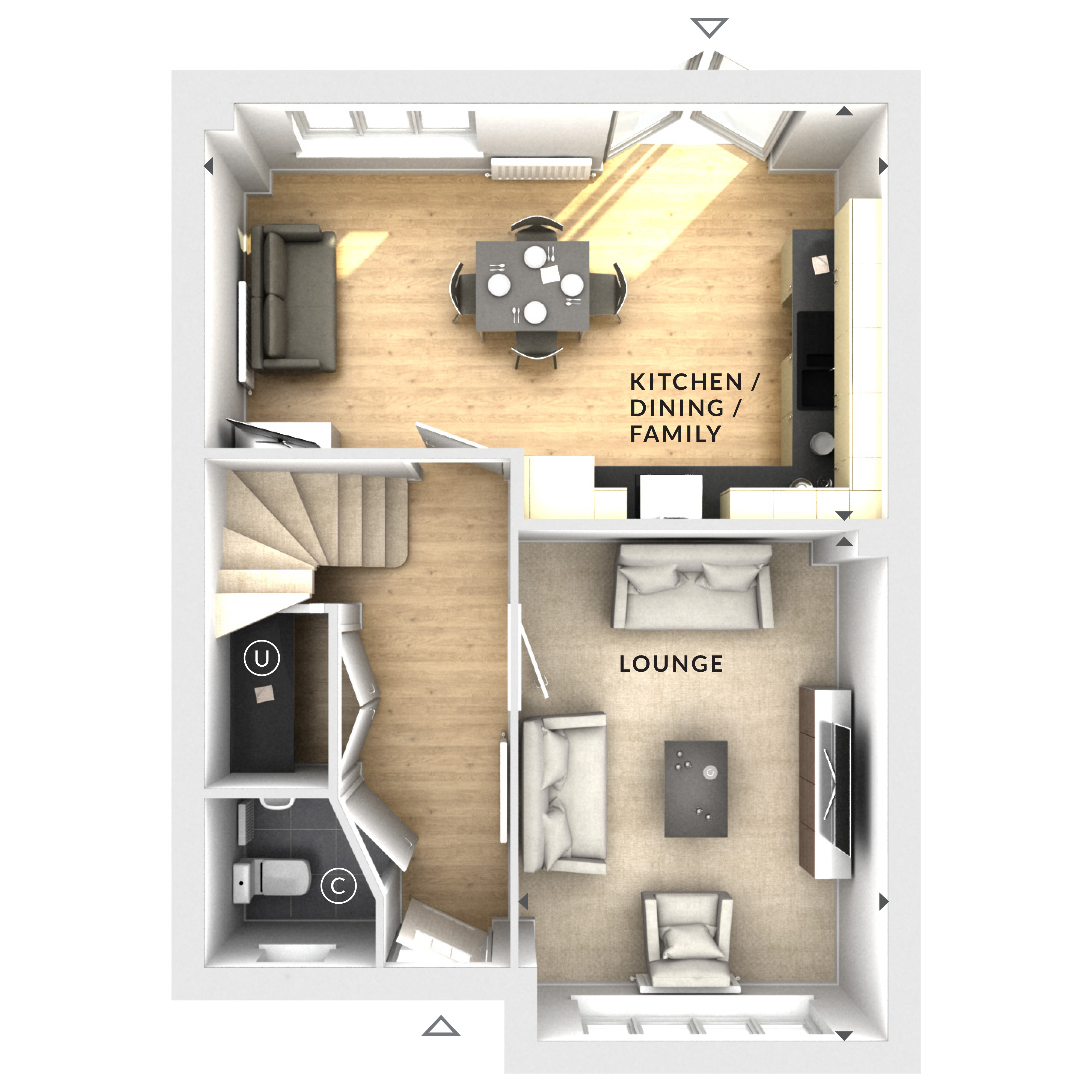 111, Larch Road, Dawlish floorplan