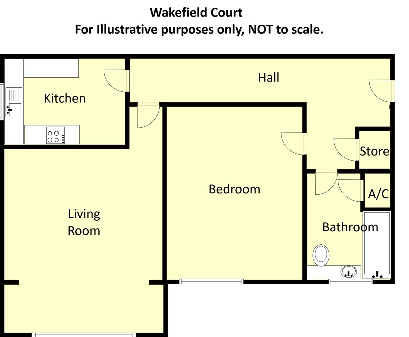 Flat 10a Wakefield Court, Hayfield Road, Birmingham floorplan