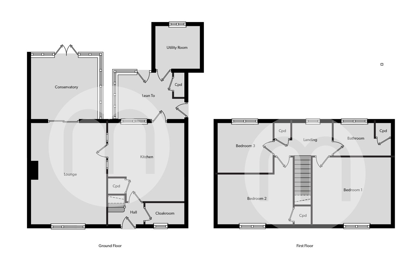 30, Castle Close, Chelmsford floorplan
