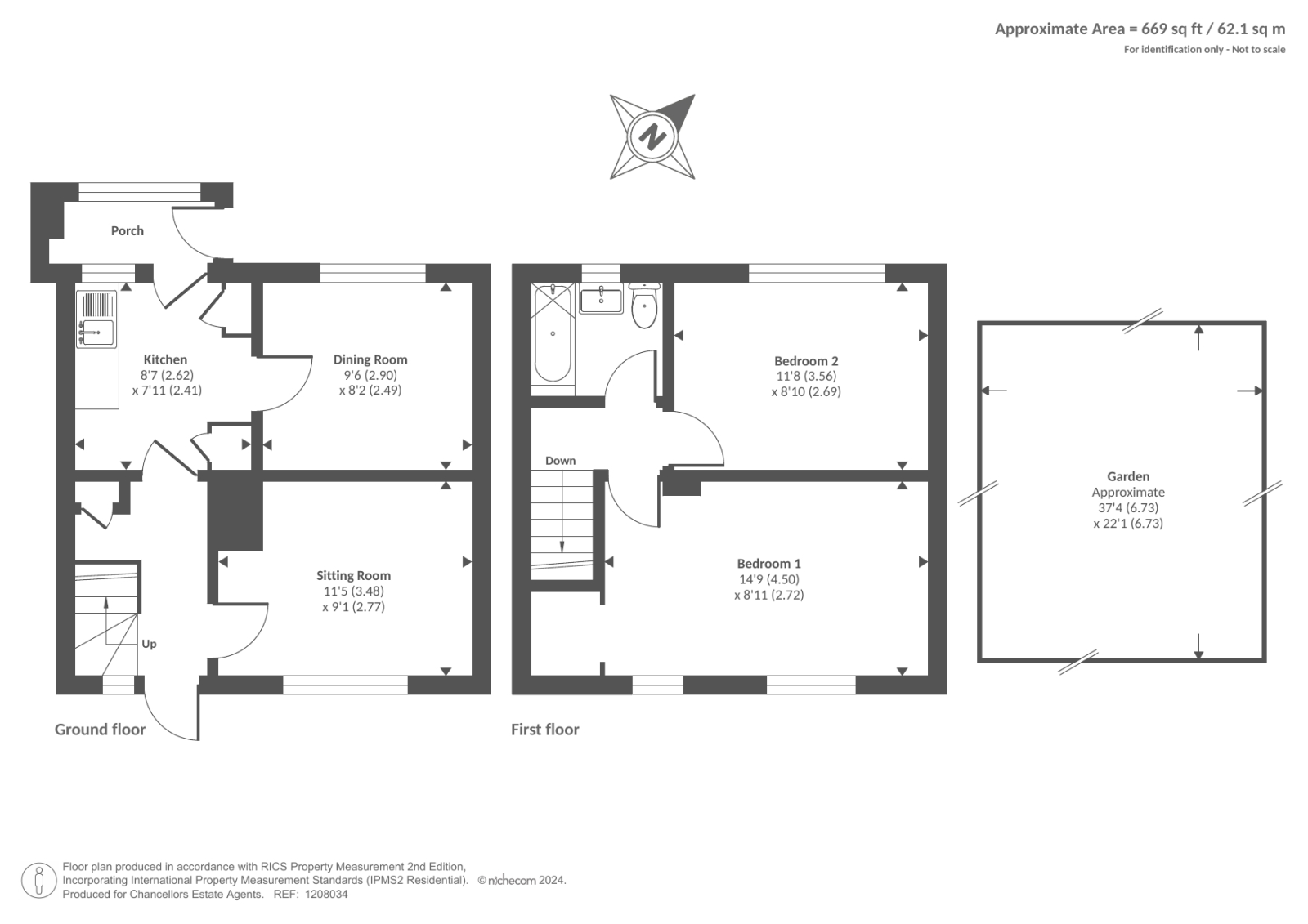 39, Fane Drive, Wallingford floorplan