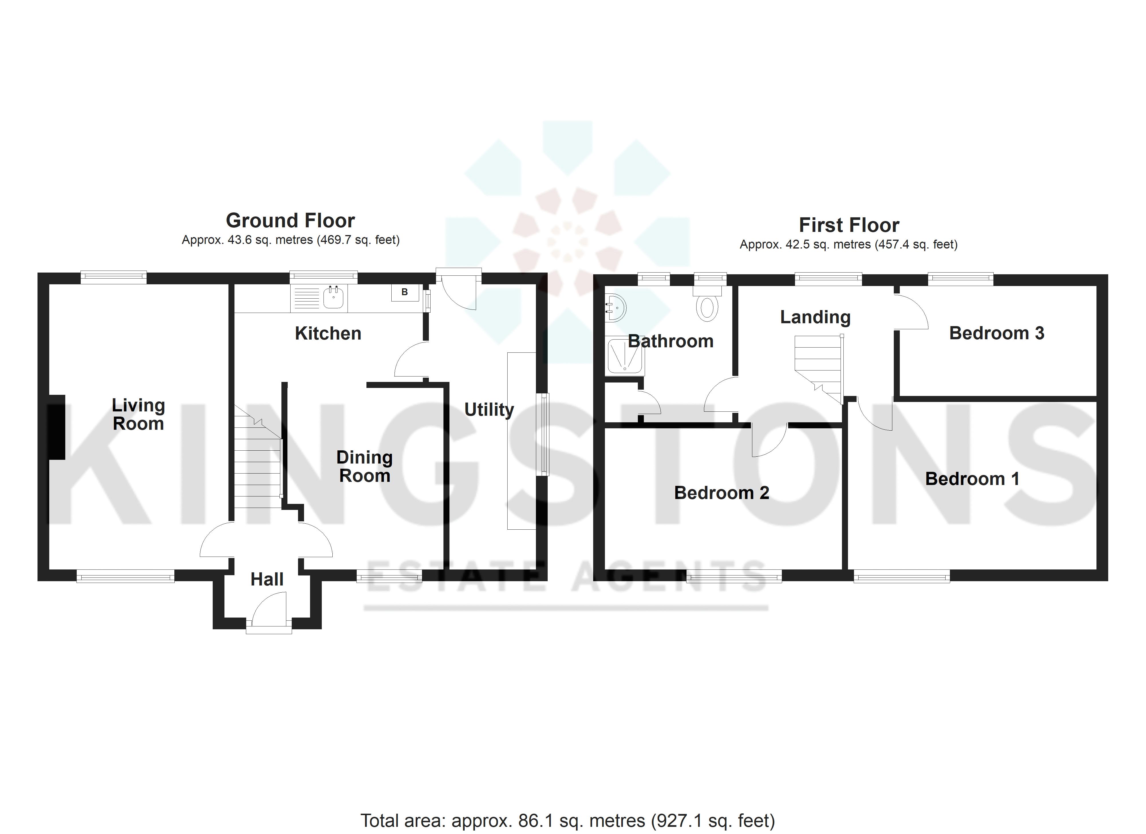 Fullers Close, Melksham SN12, 3 bedroom end terrace house for sale