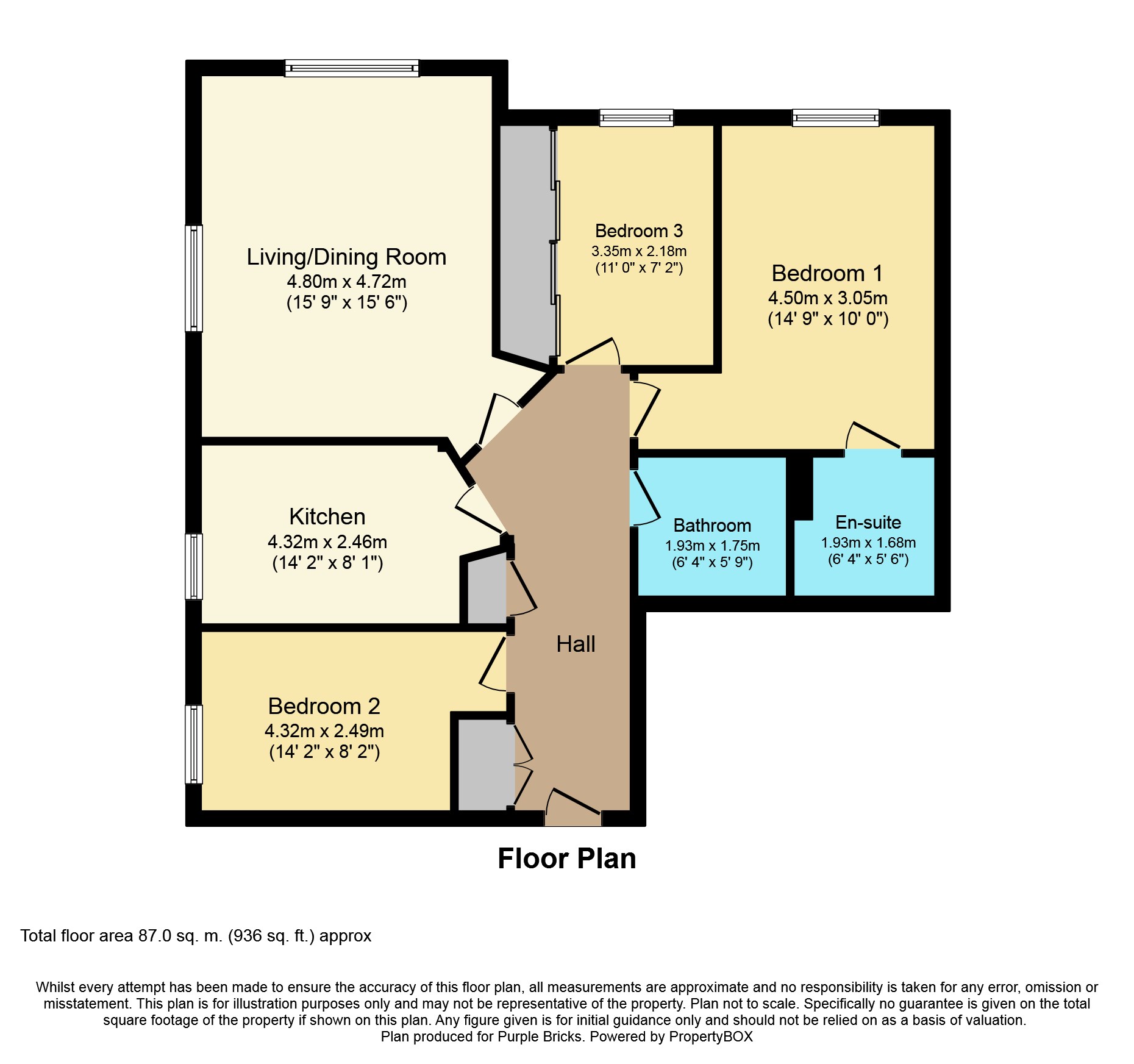 3 Bedrooms Flat for sale in Portland Crescent, Harrogate HG1