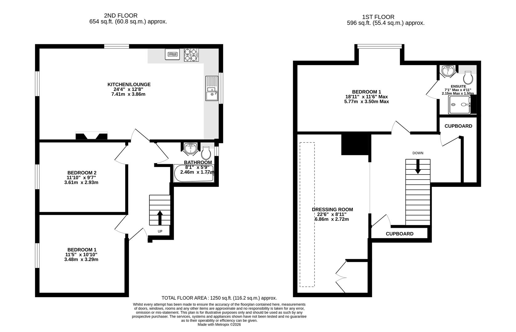 9, Woodville Court, Dorchester floorplan