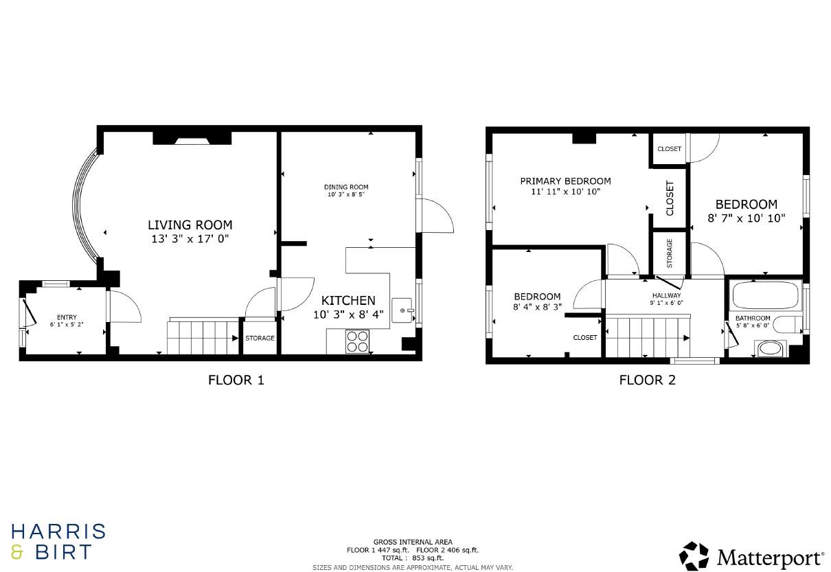 18, Lon Robin Goch, Caerphilly floorplan