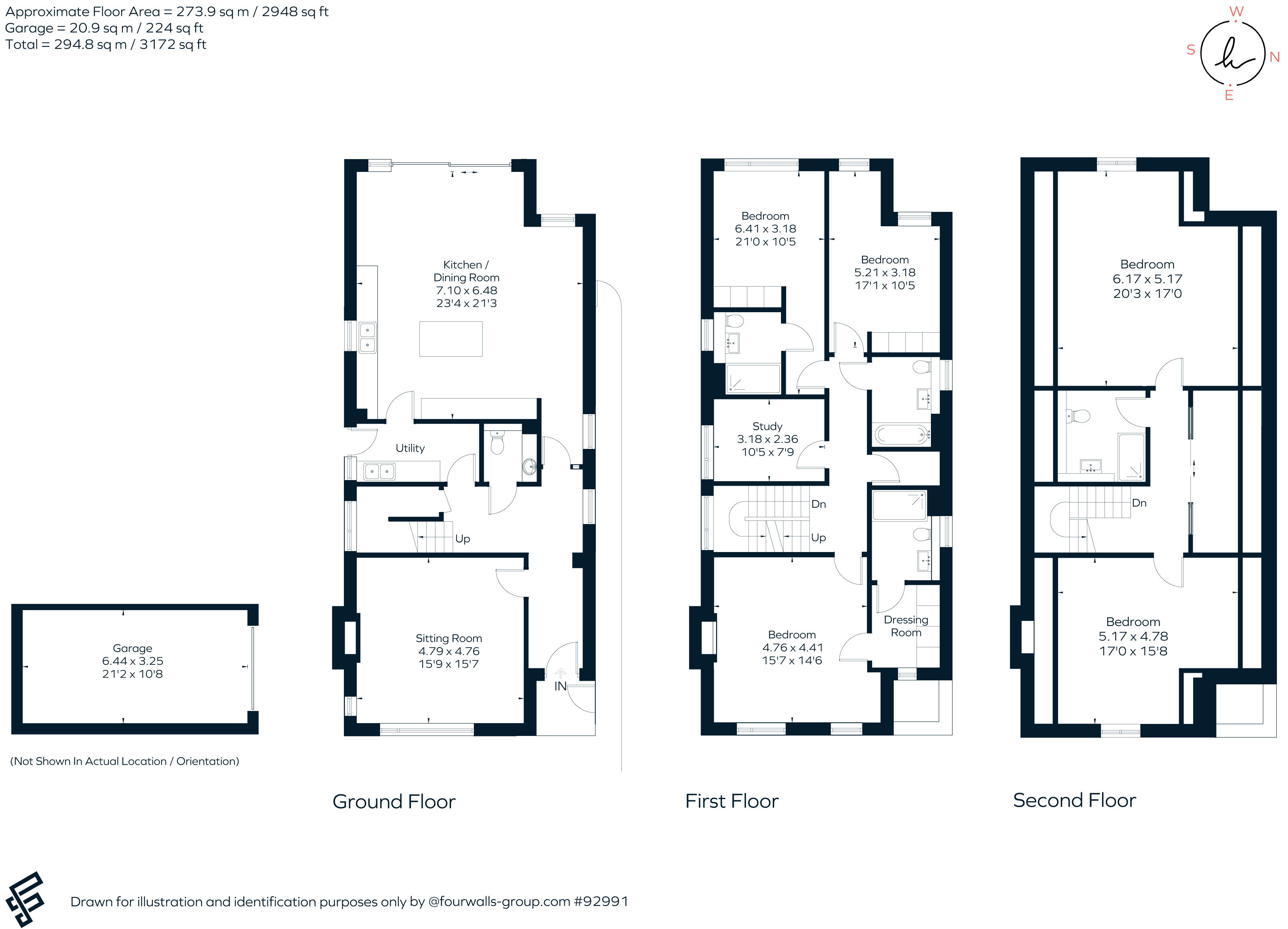 Radford View, Ochre, London Road, Liphook floorplan