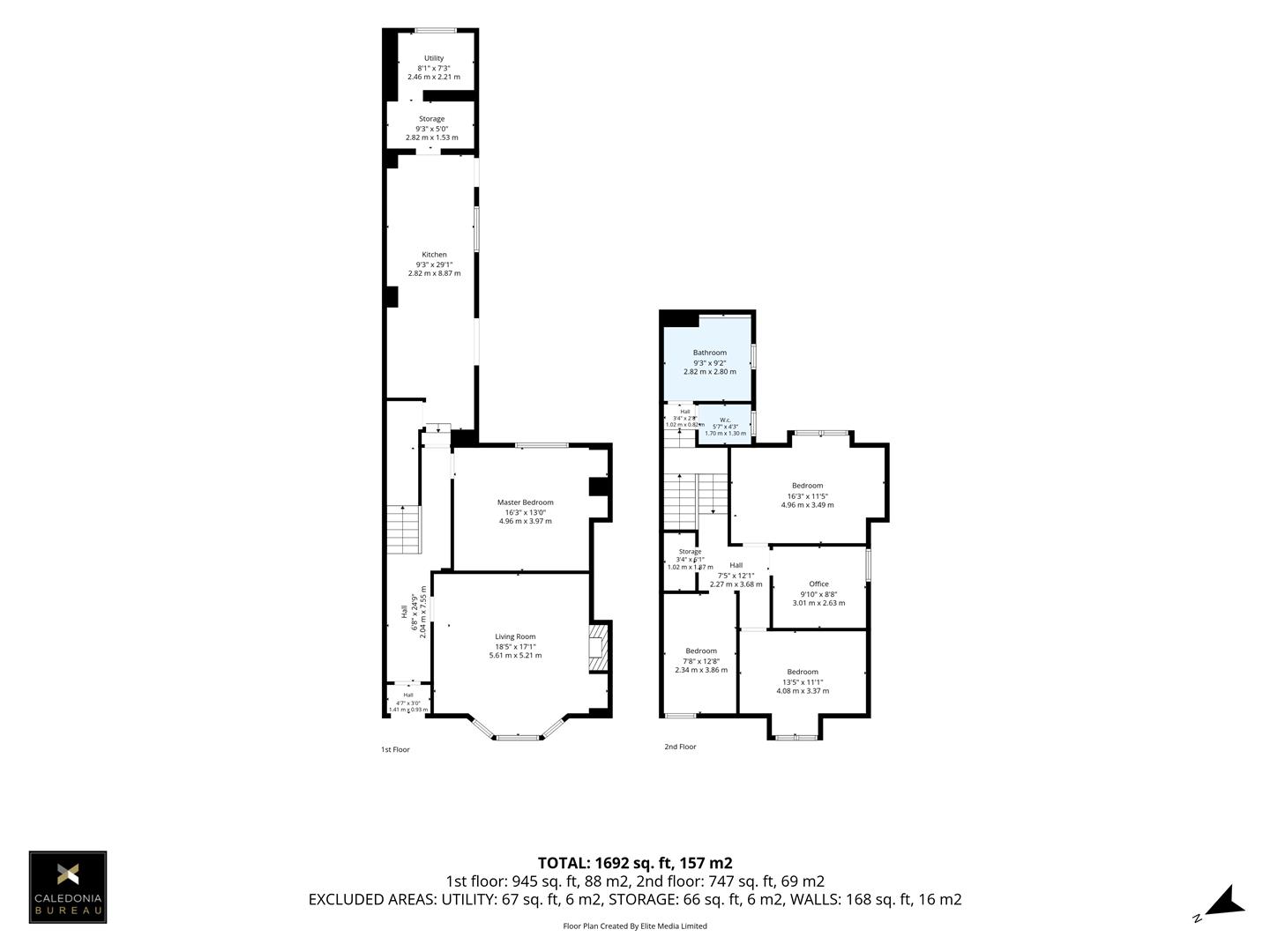 Craigie-Vale, Queen Street, Alexandria floorplan