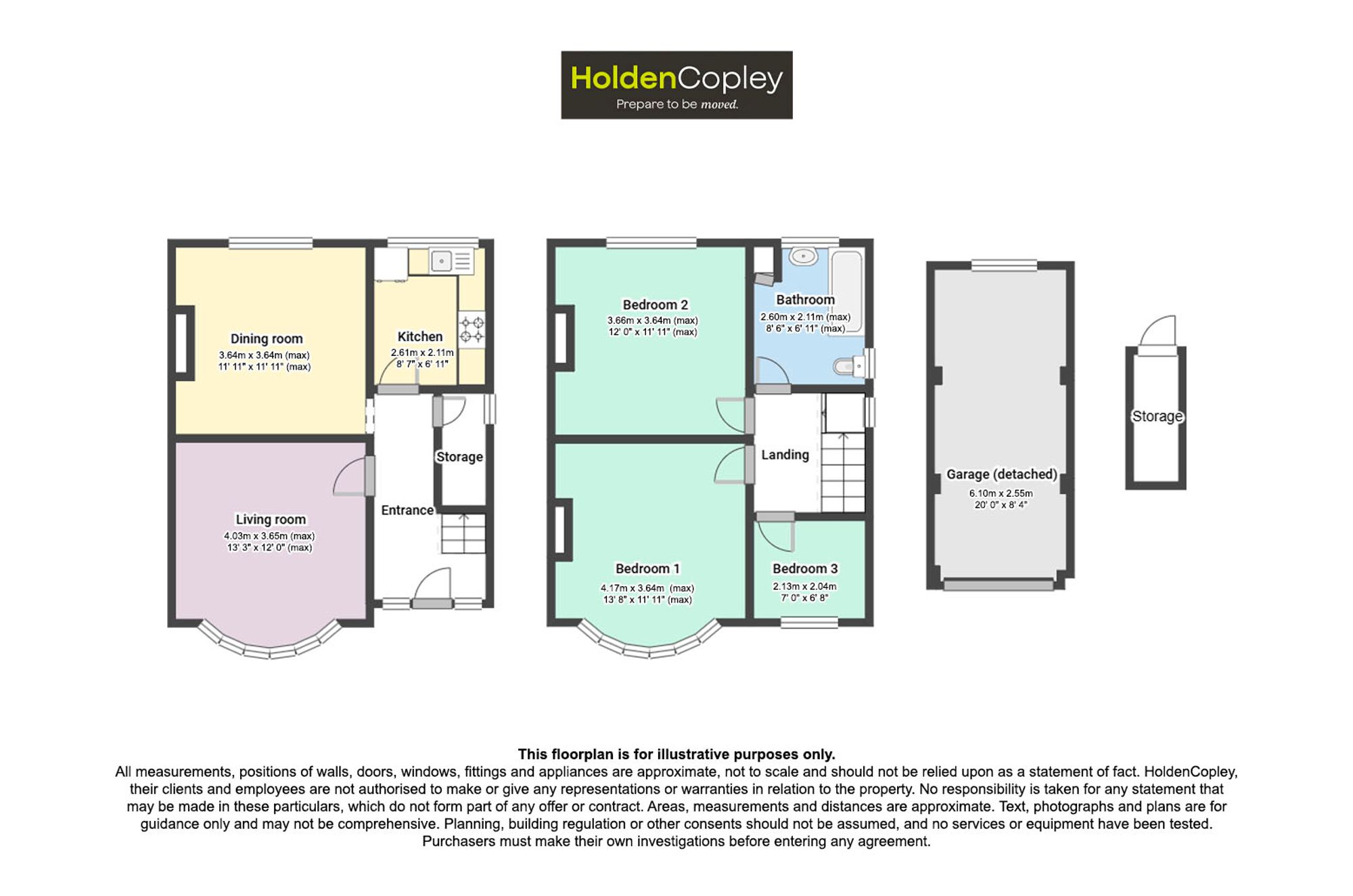 274 Hempshill Lane, Nottingham floorplan
