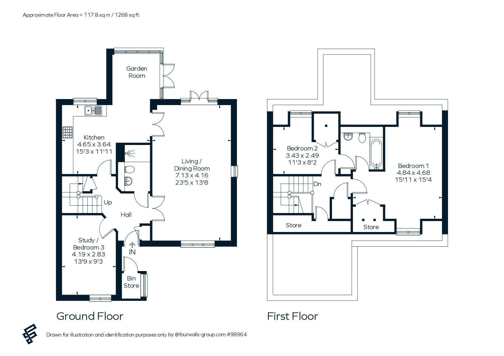 19, Hazel Close, Liphook floorplan
