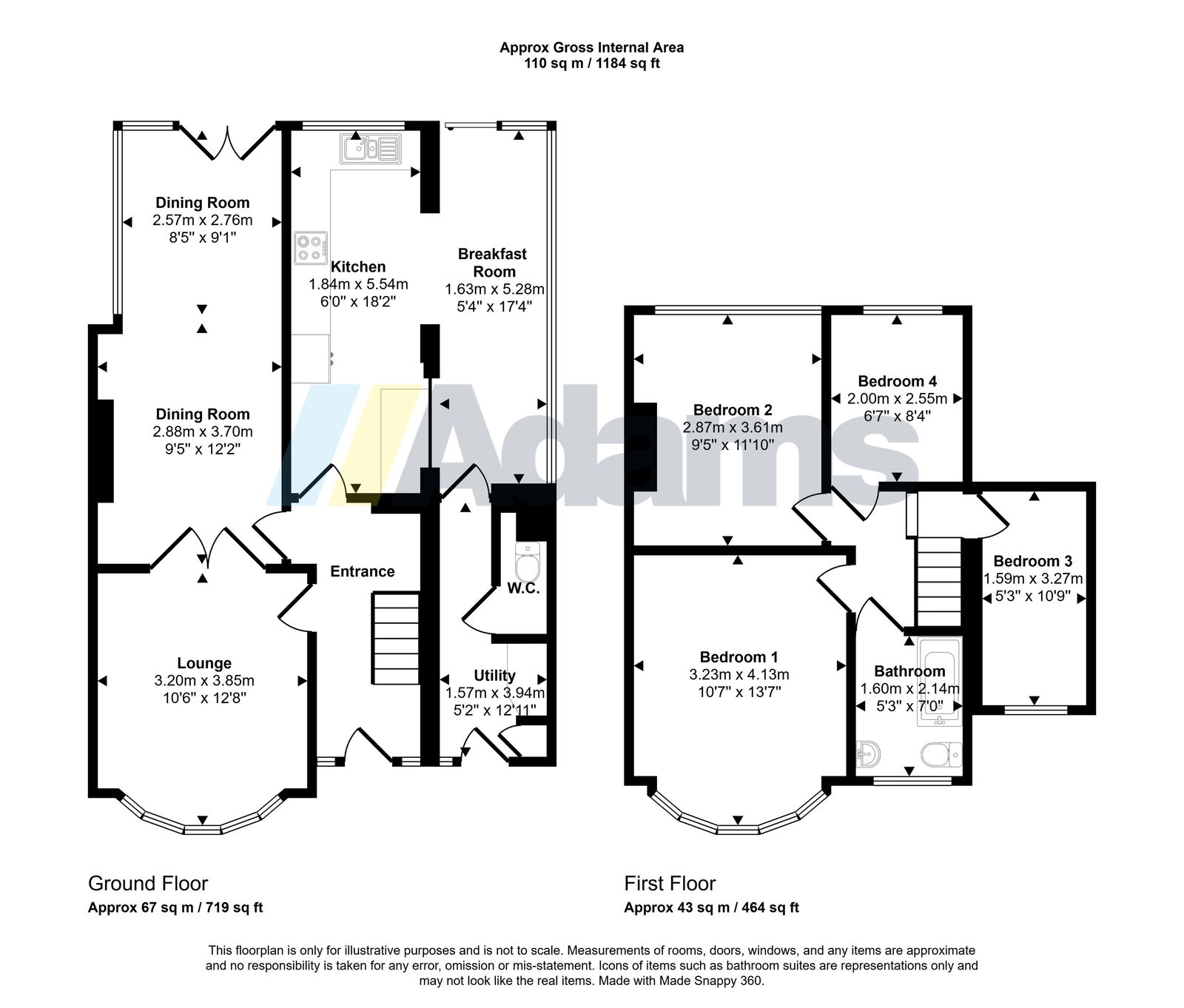 23, Langdale Road, Runcorn floorplan